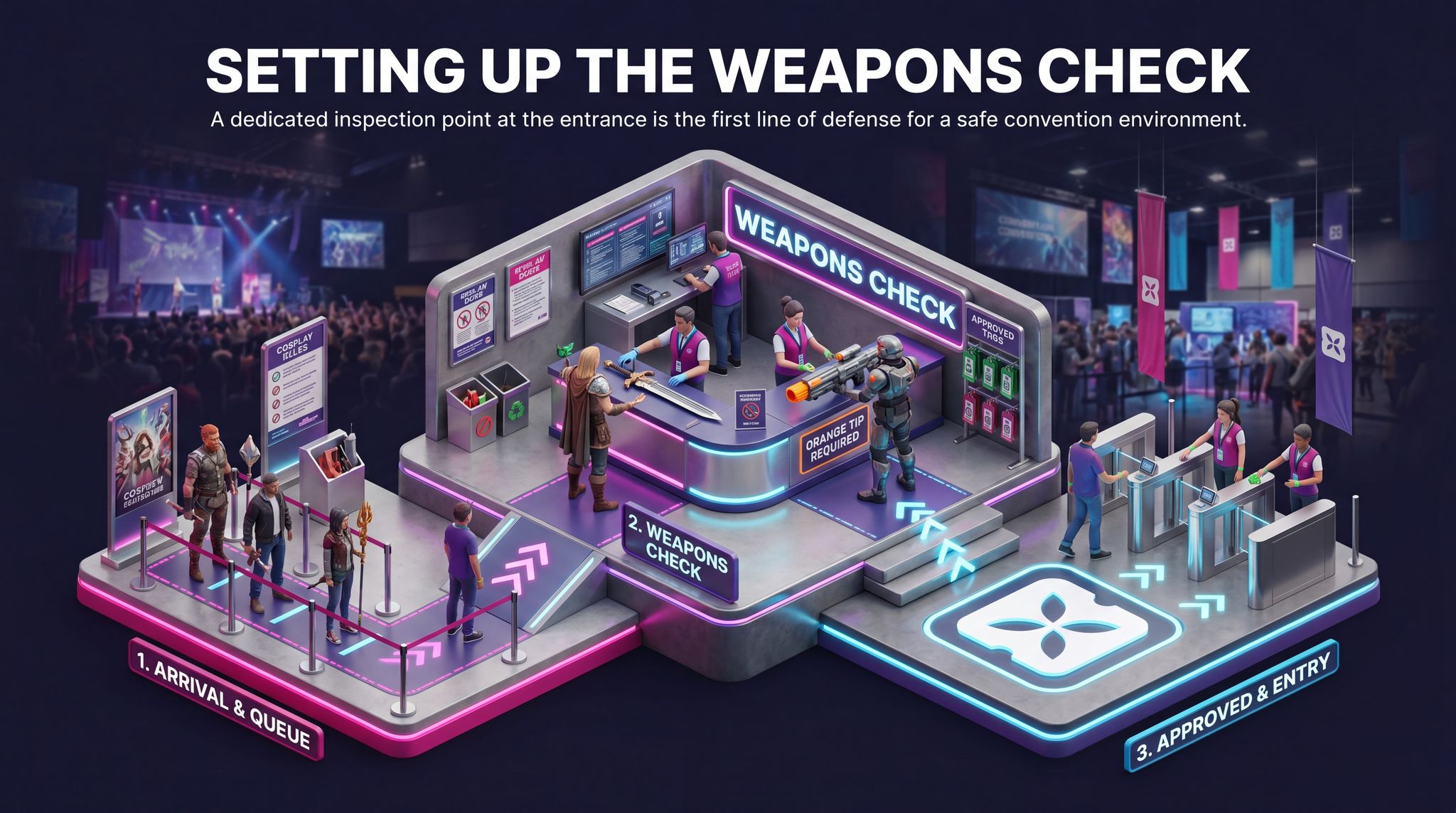 Setting Up the Weapons Check