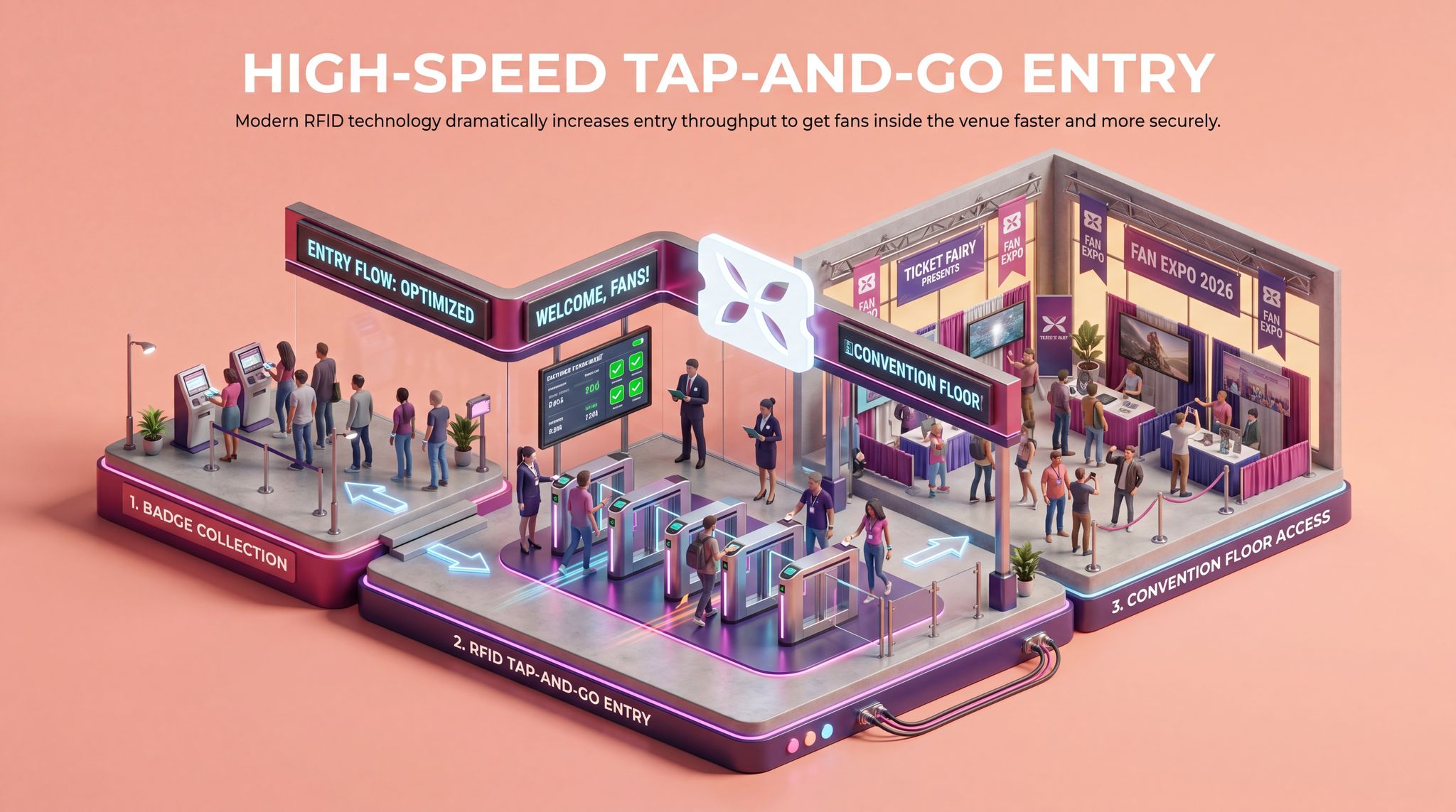 High-Speed Tap-and-Go Entry