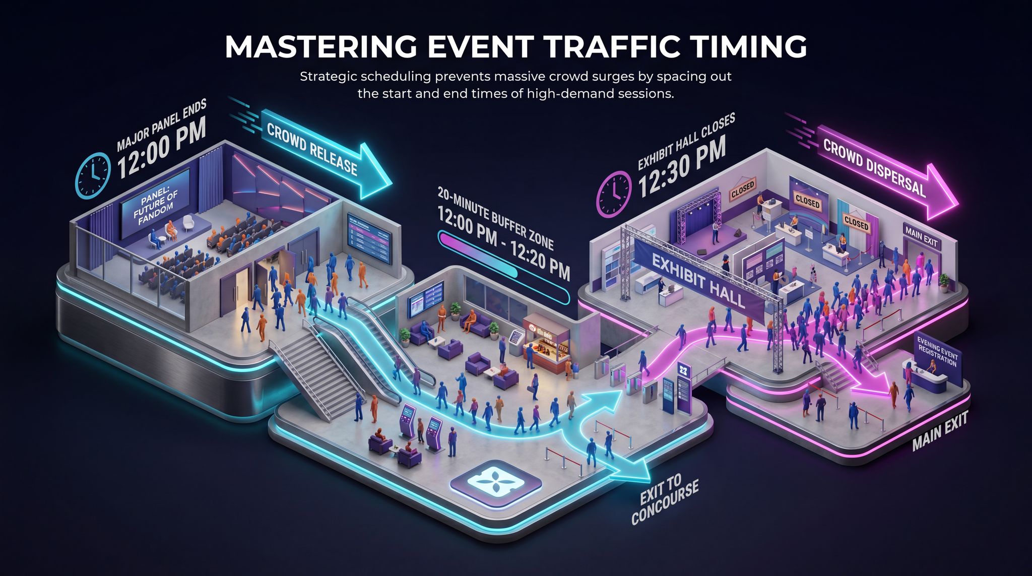 Mastering Event Traffic Timing