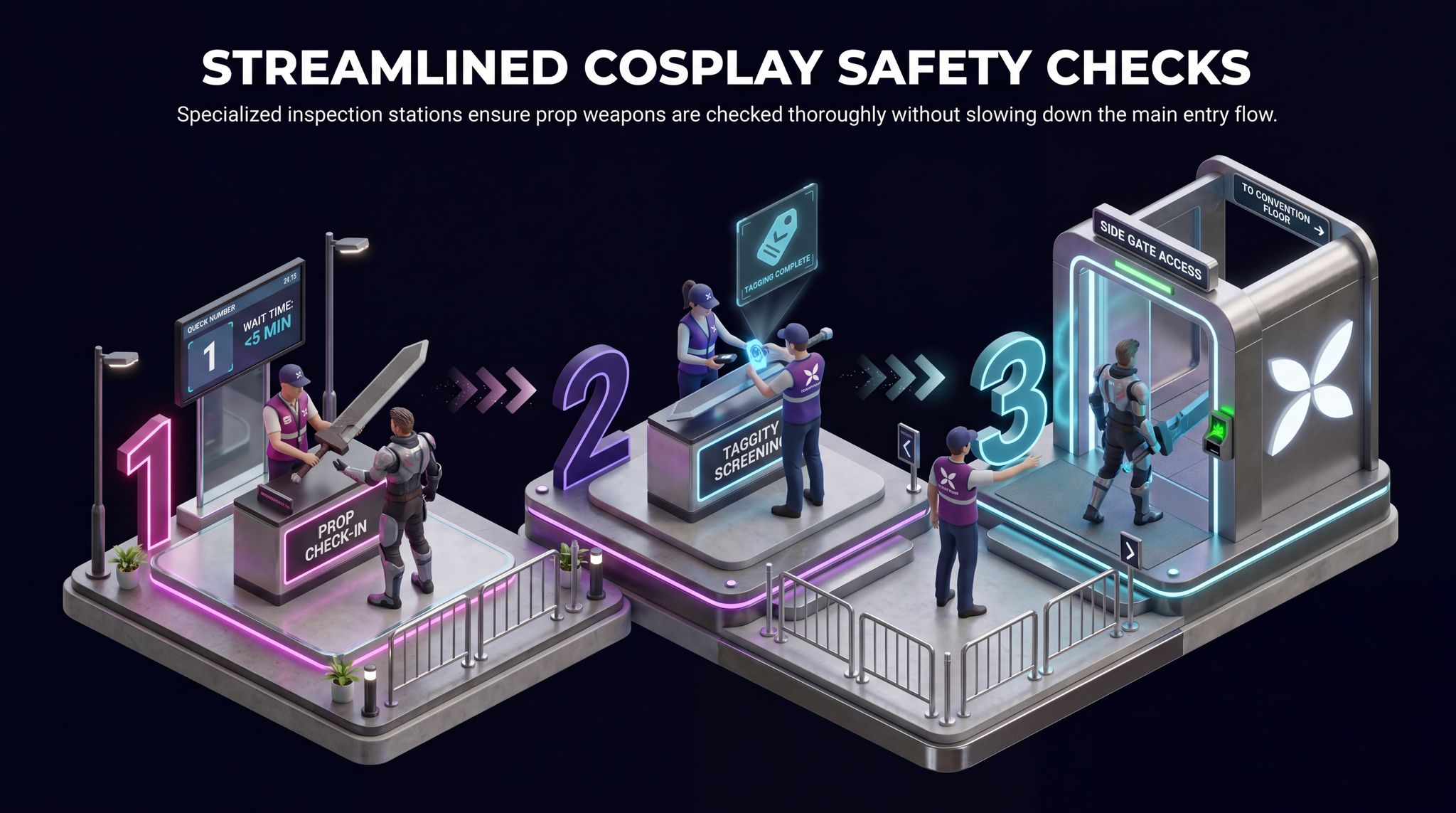 Streamlined Cosplay Safety Checks