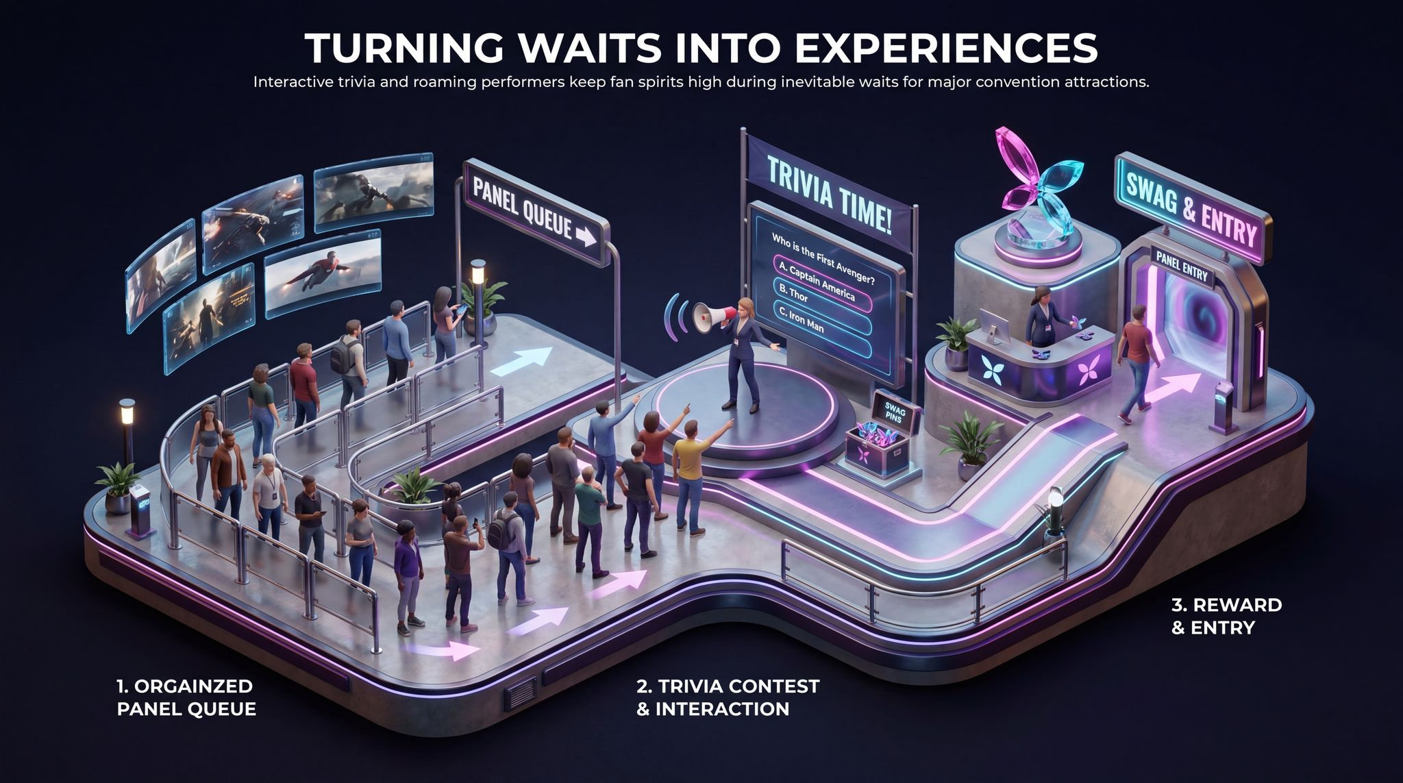 Turning Waits into Experiences