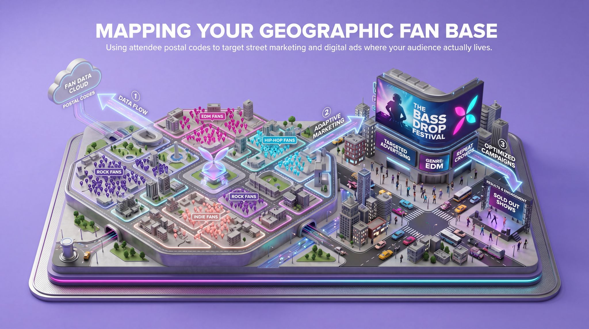 Mapping Your Geographic Fan Base