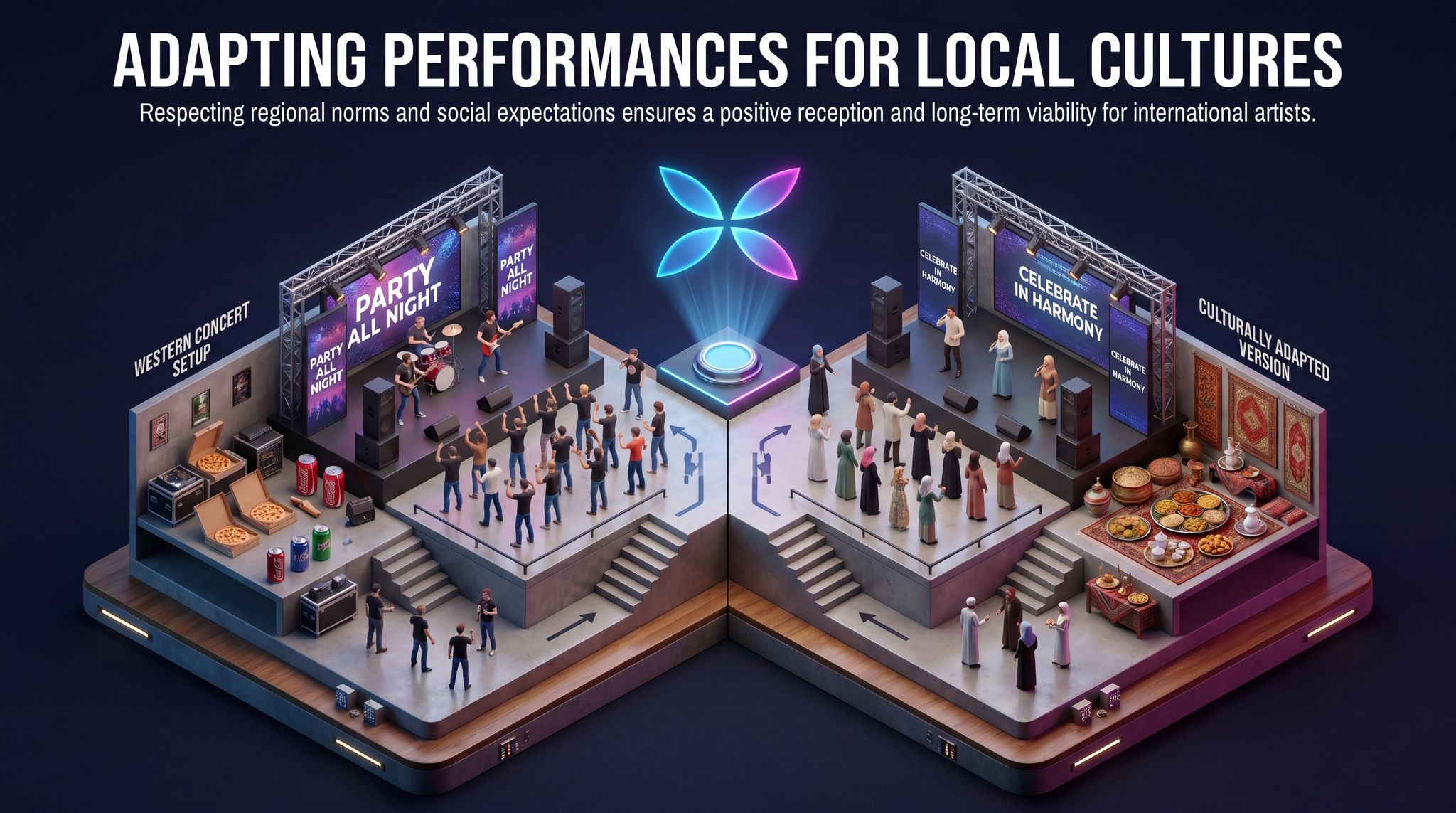 Adapting Performances for Local Cultures