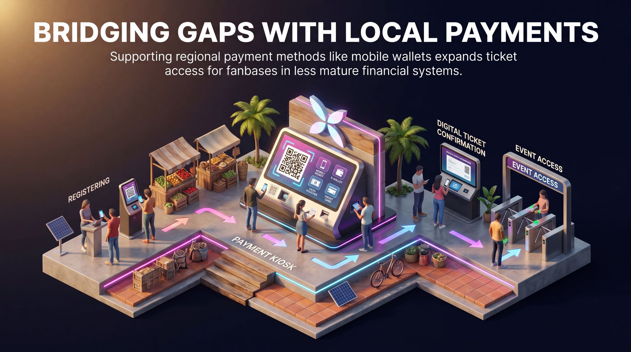 Bridging Gaps with Local Payments
