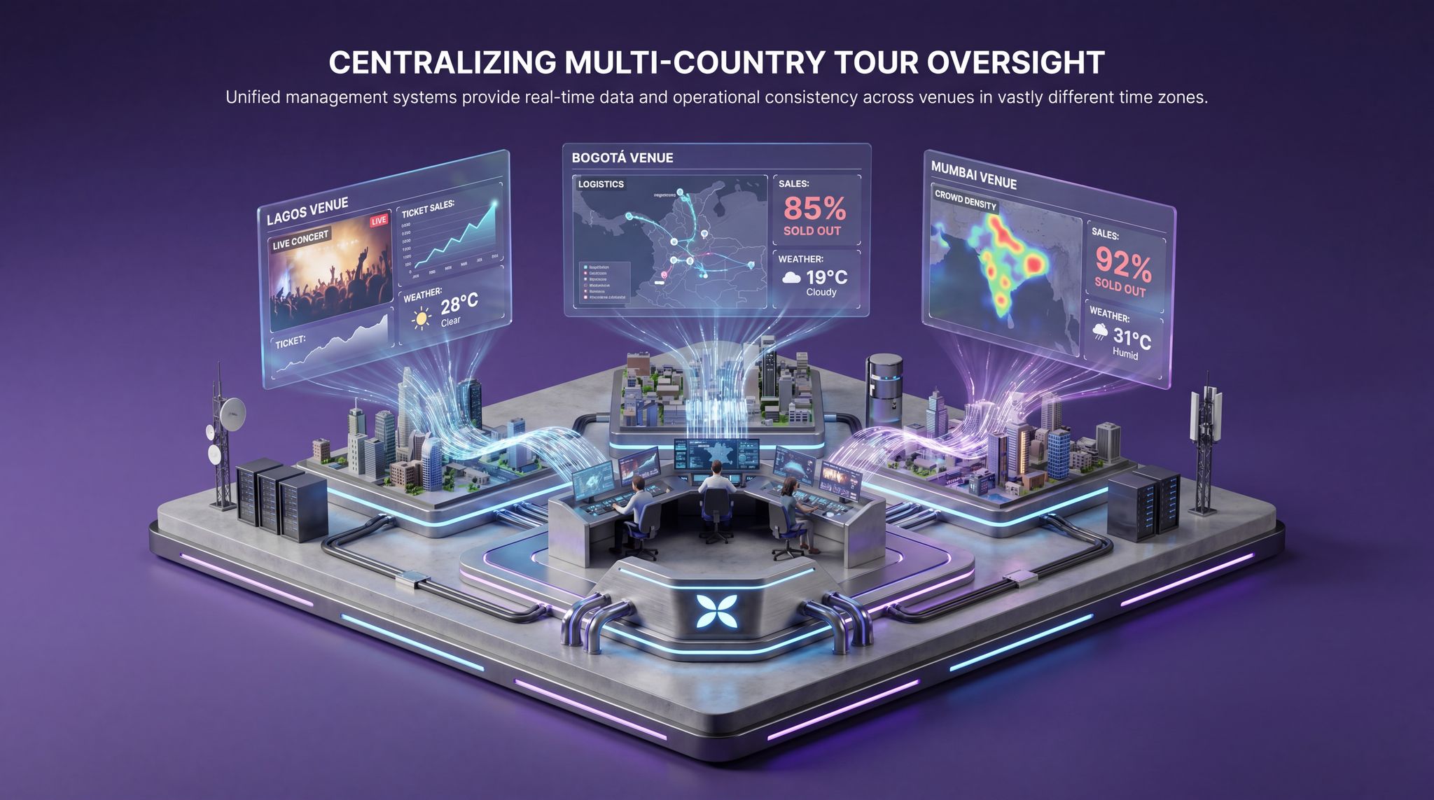 Centralizing Multi-Country Tour Oversight