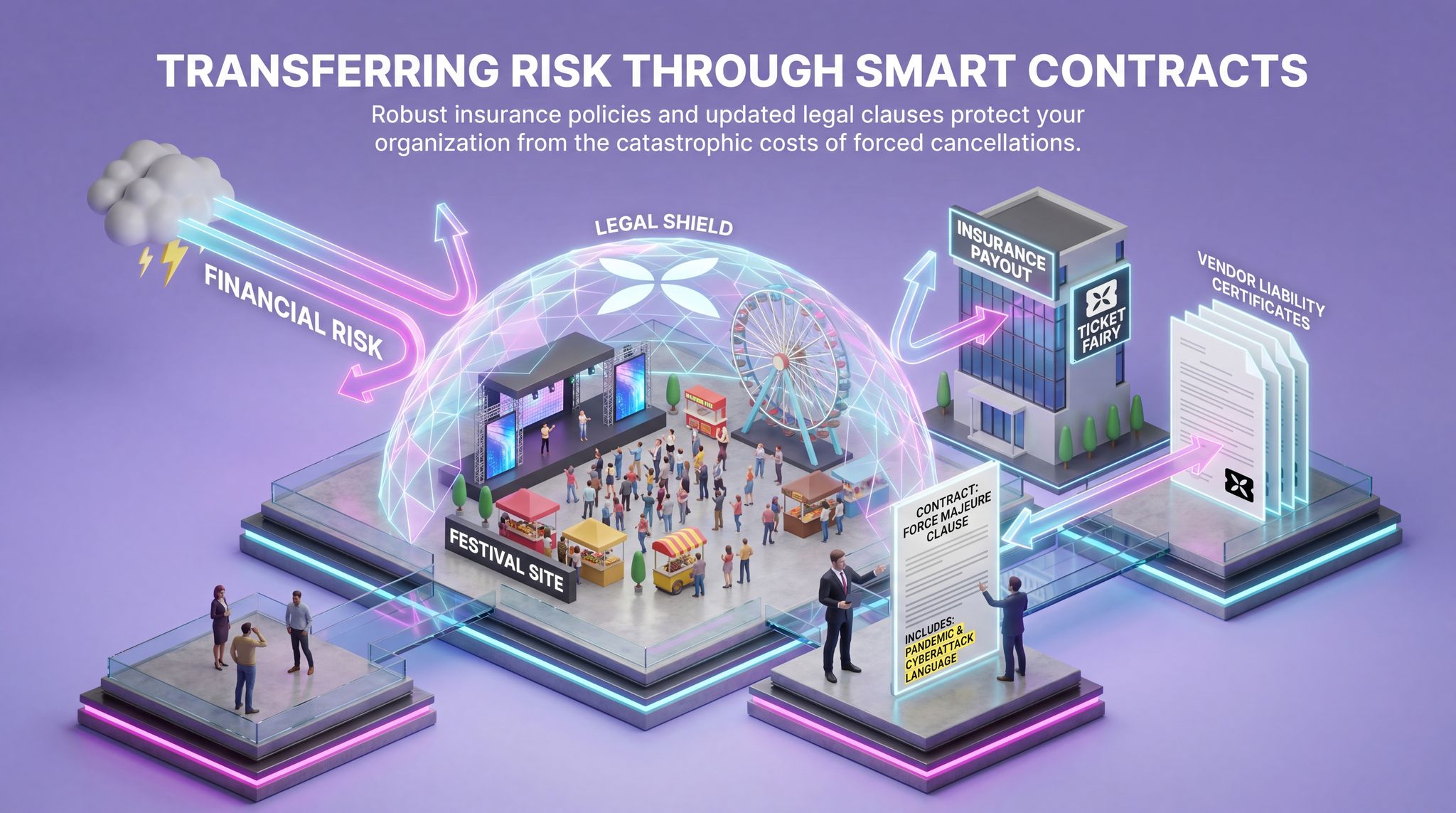 Transferring Risk Through Smart Contracts
