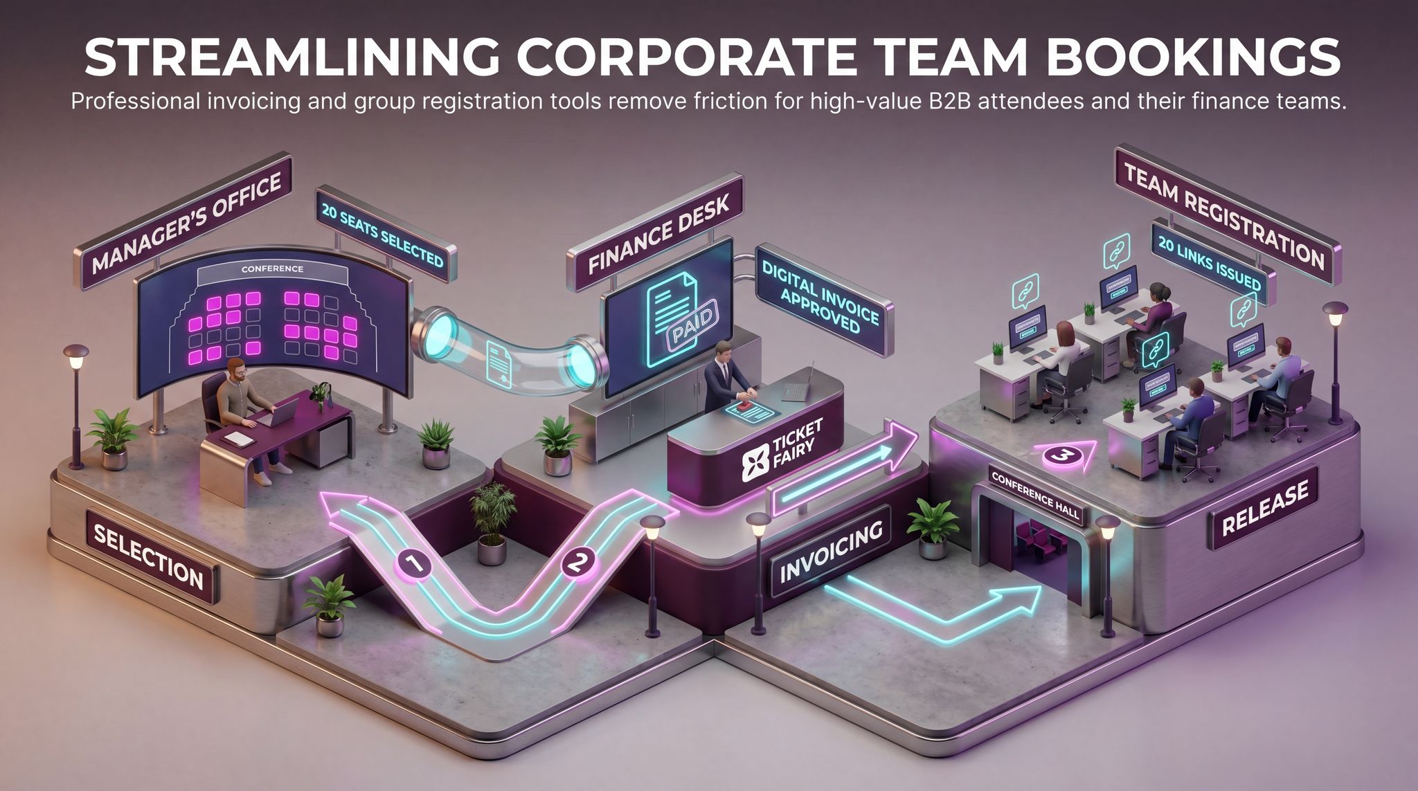 Streamlining Corporate Team Bookings