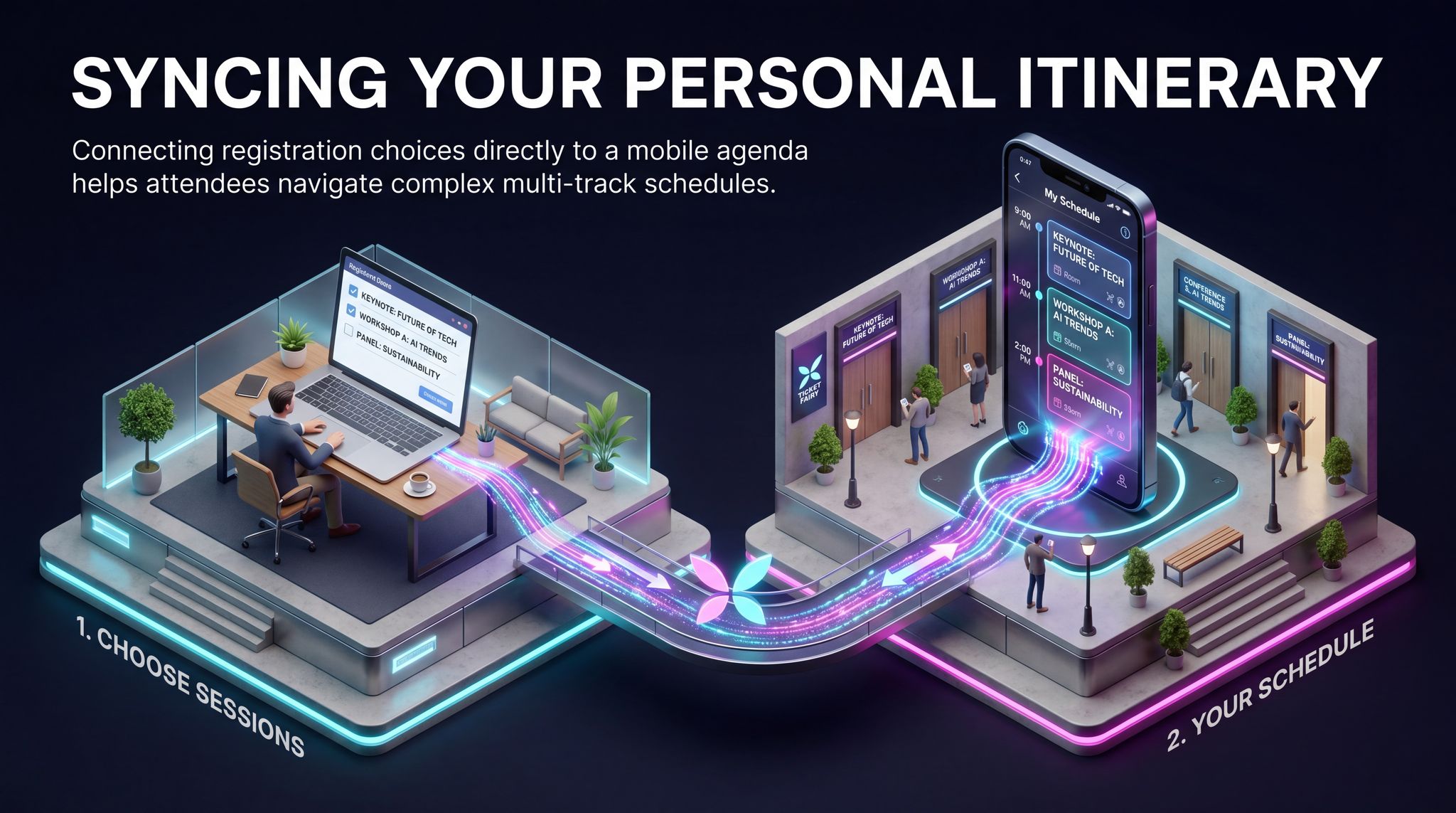 Syncing Your Personal Itinerary