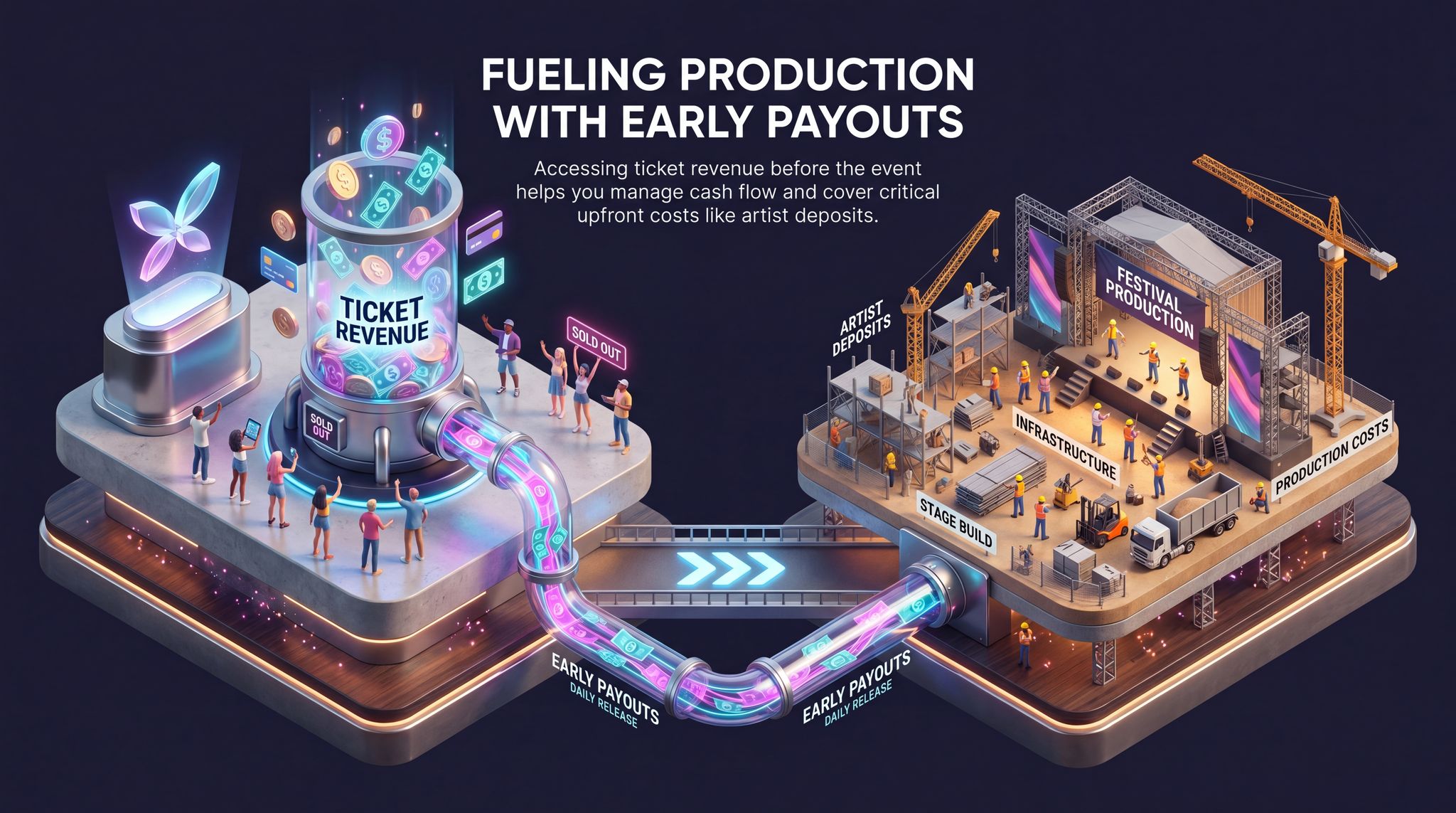 Fueling Production with Early Payouts