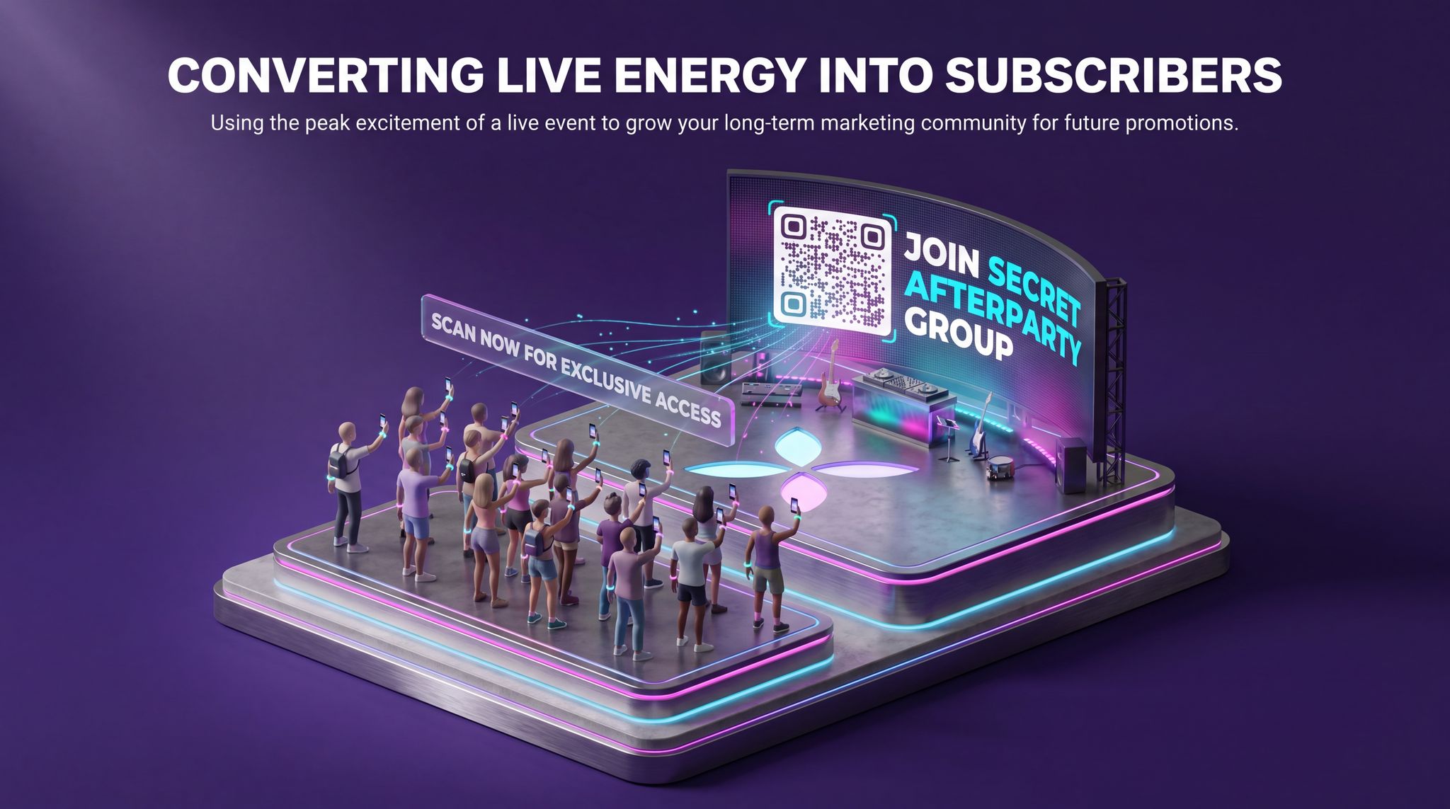 Converting Live Energy into Subscribers
