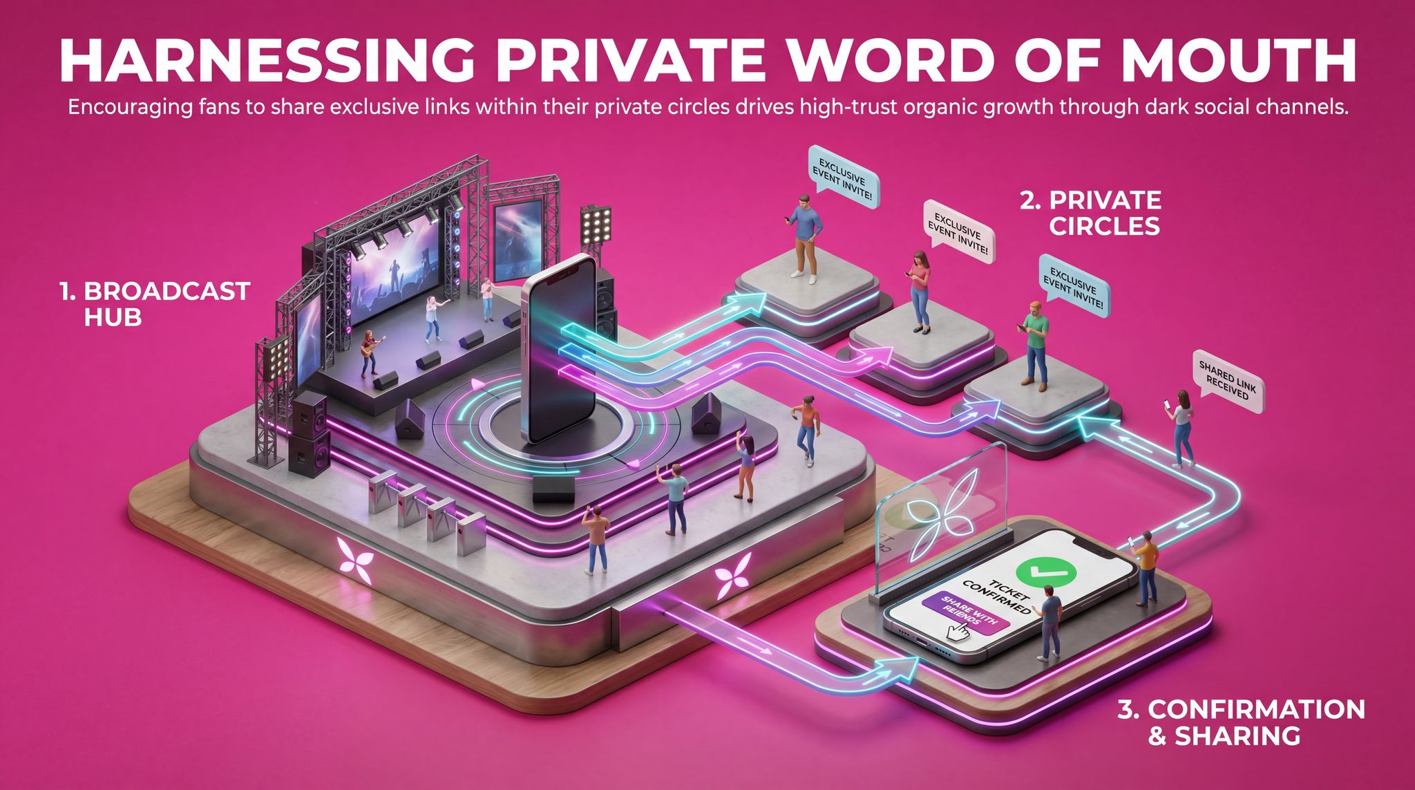 Harnessing Private Word of Mouth