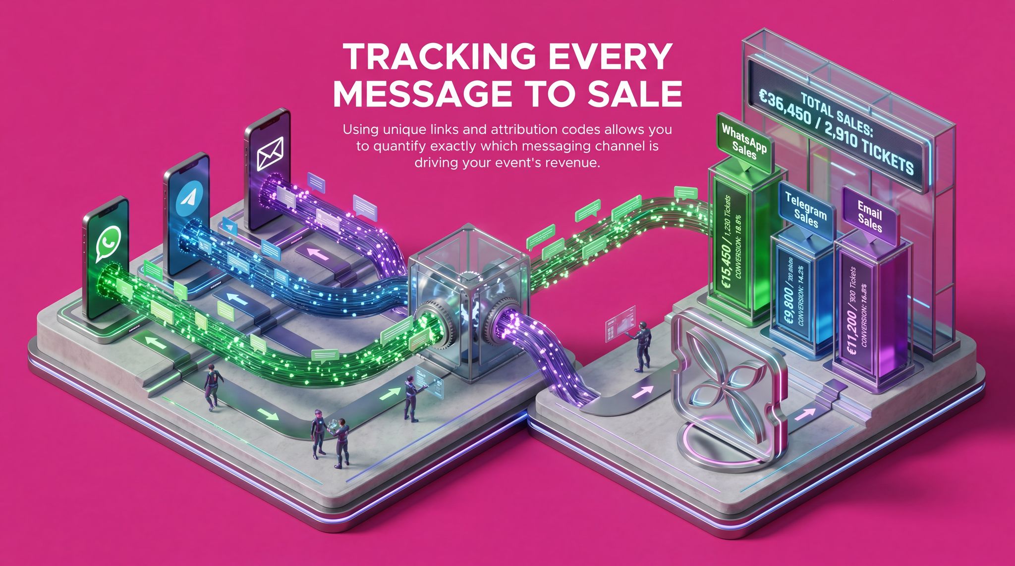 Tracking Every Message to Sale