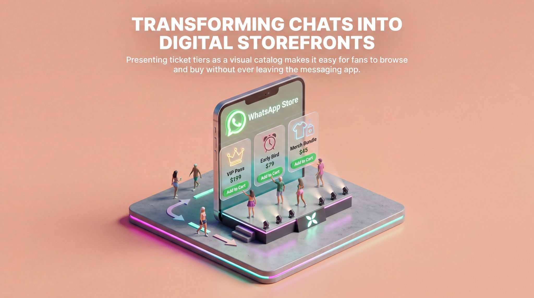 Transforming Chats into Digital Storefronts