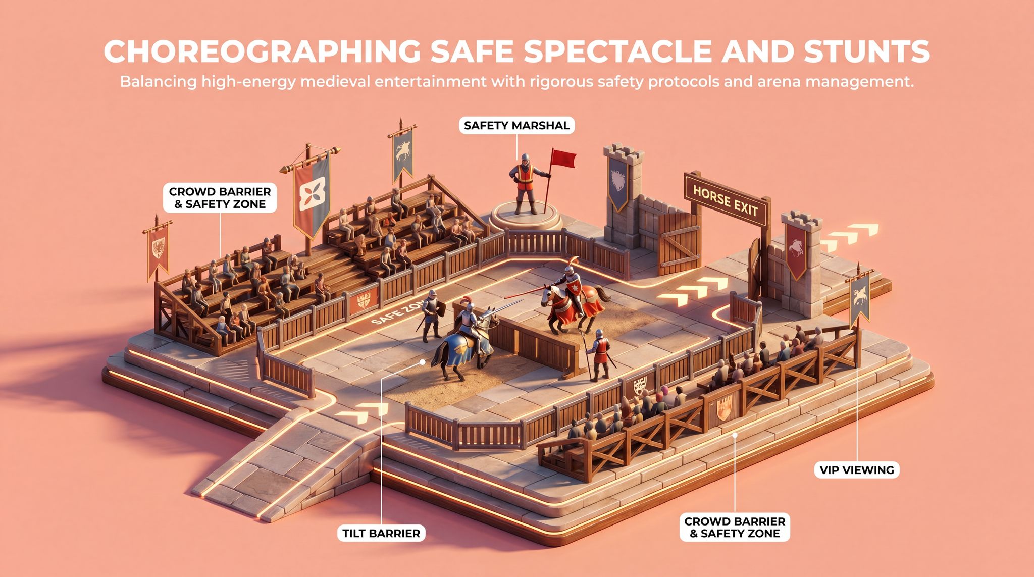 Choreographing Safe Spectacle and Stunts