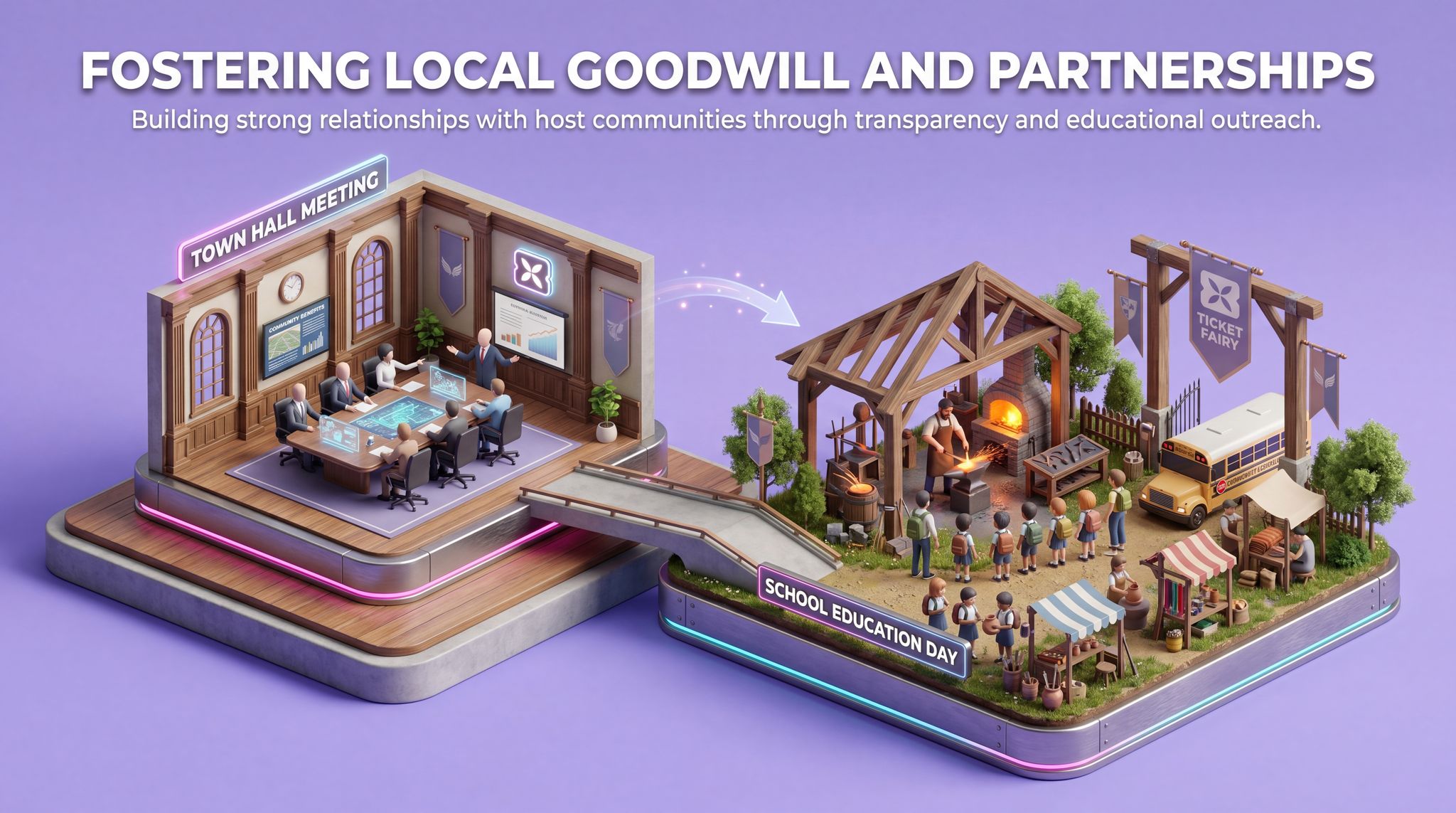 Fostering Local Goodwill and Partnerships