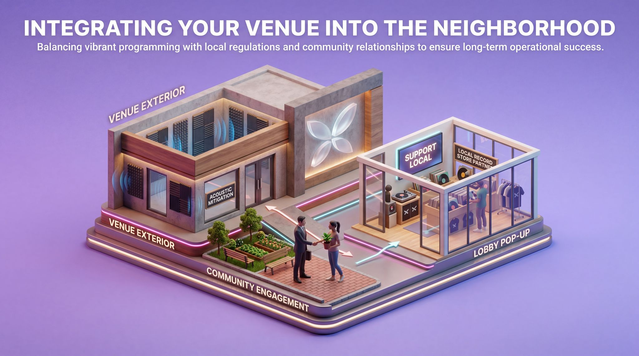 Integrating Your Venue into the Neighborhood