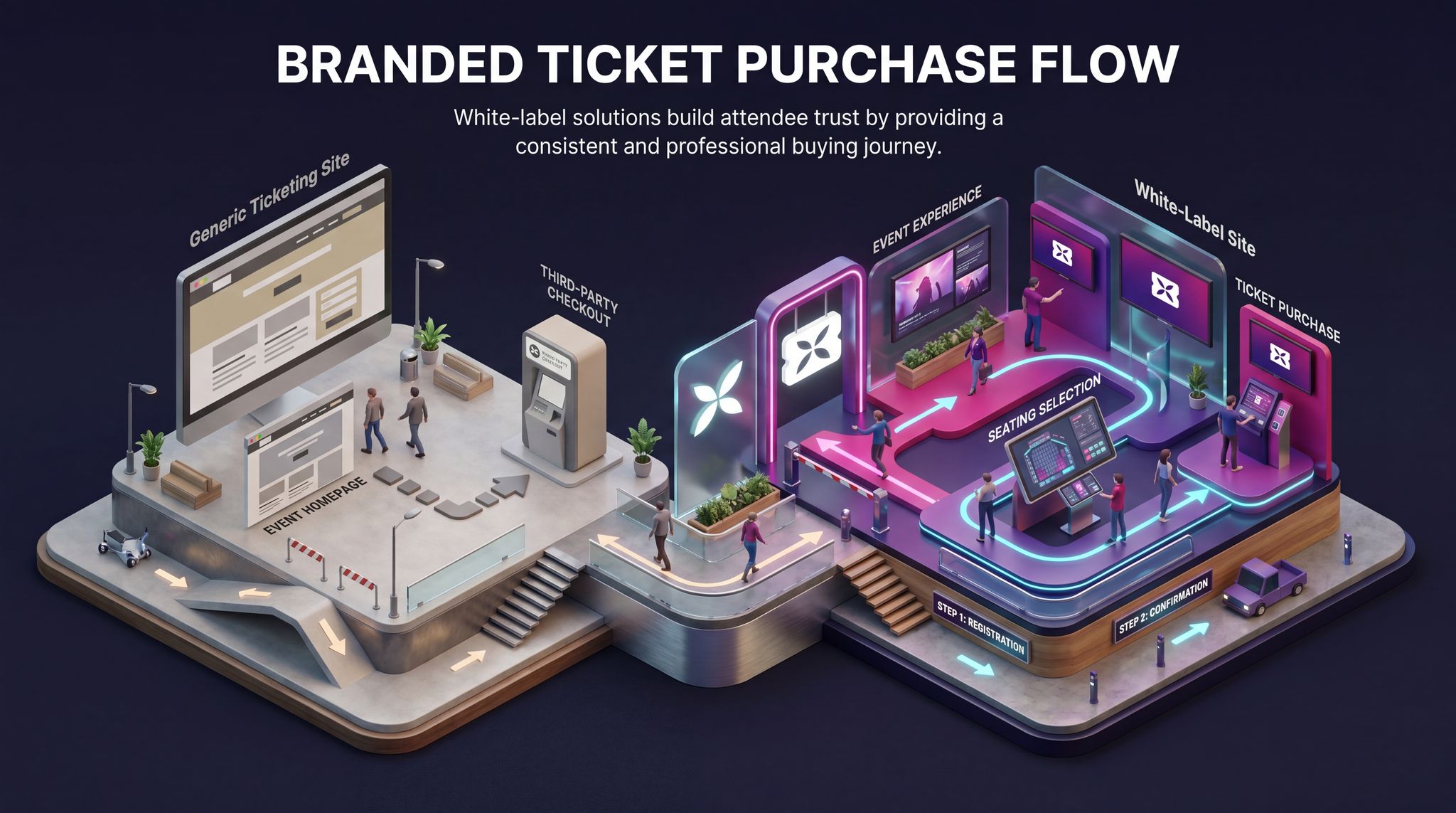 Branded Ticket Purchase Flow