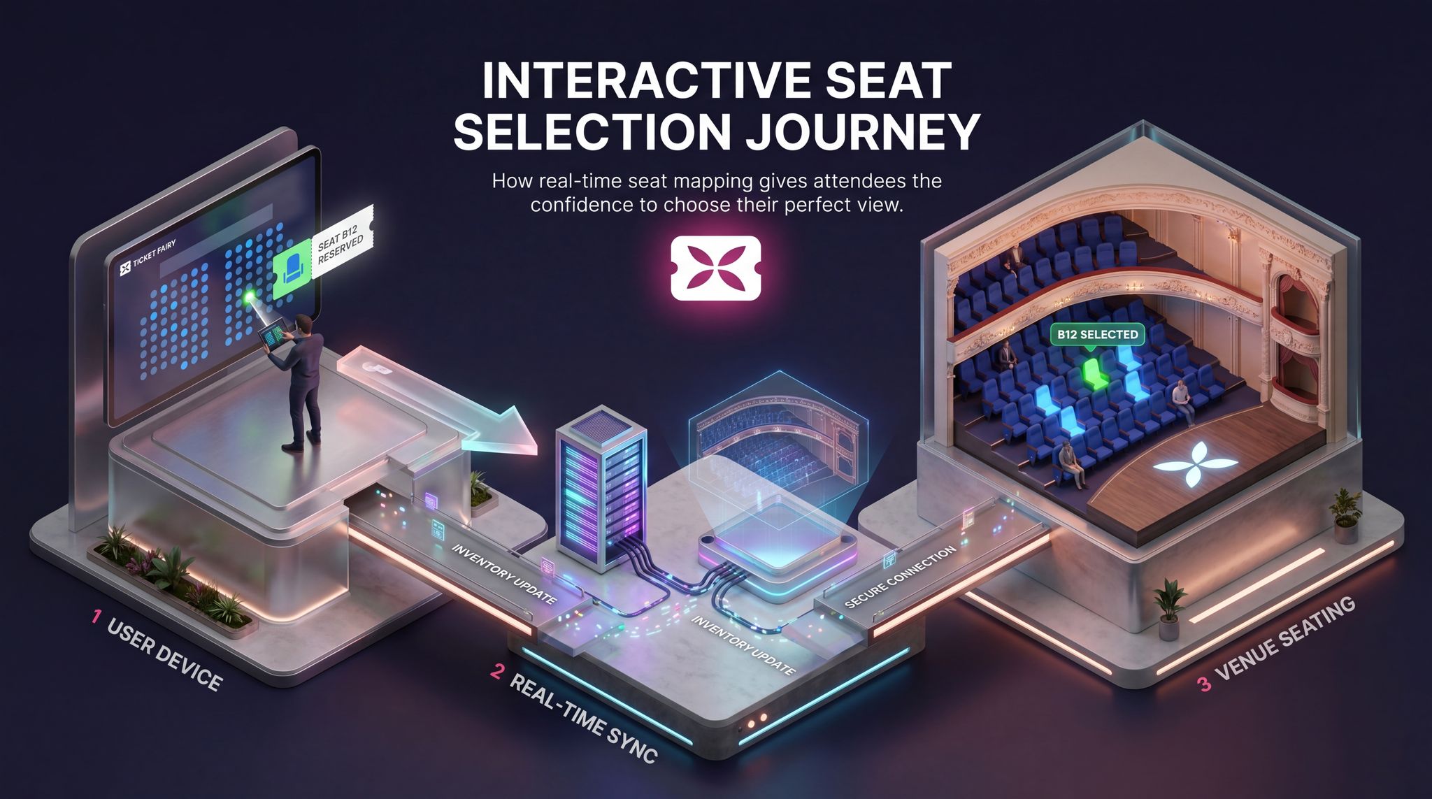 Interactive Seat Selection Journey