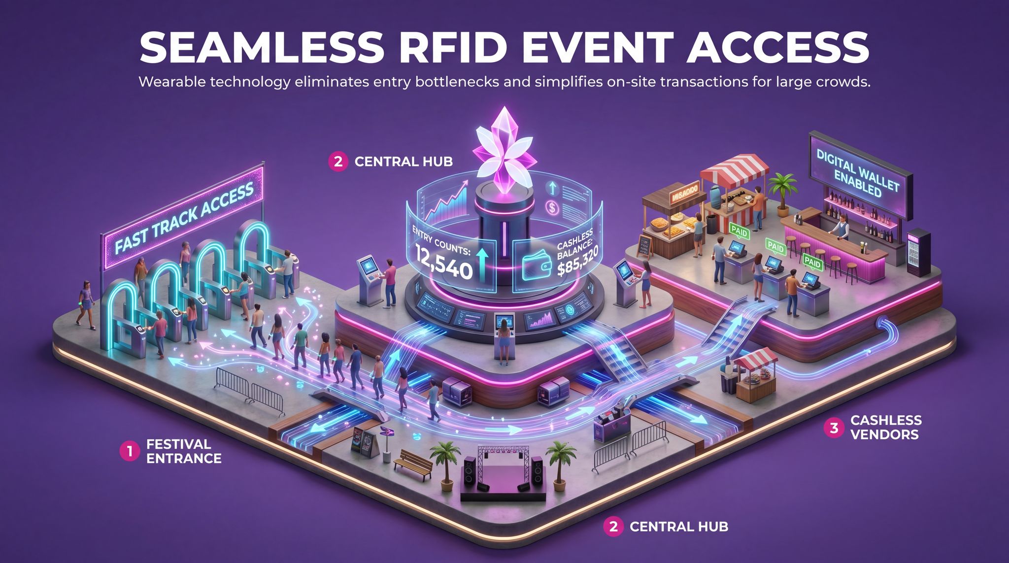 Seamless RFID Event Access