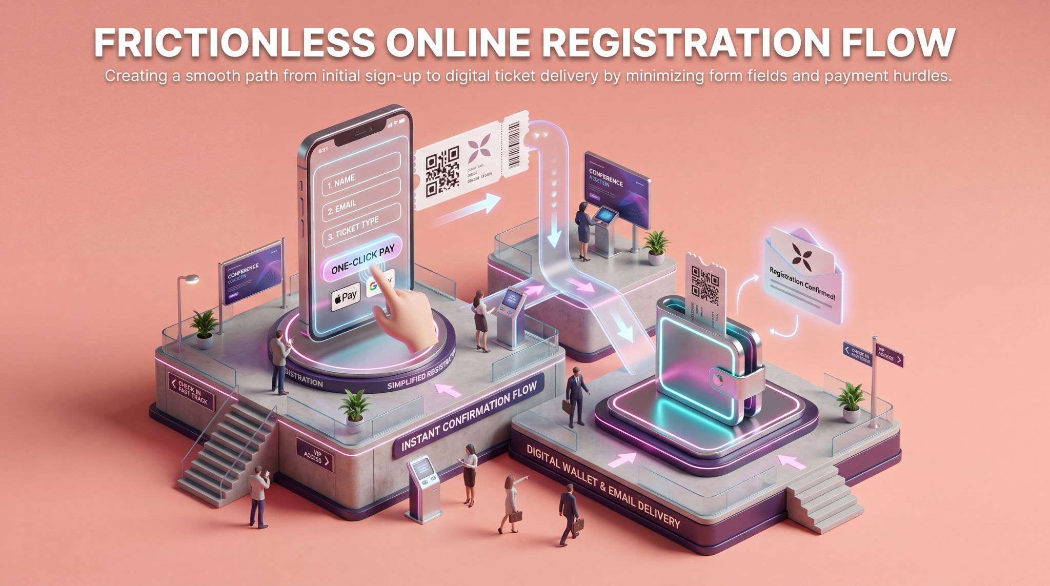 Frictionless Online Registration Flow
