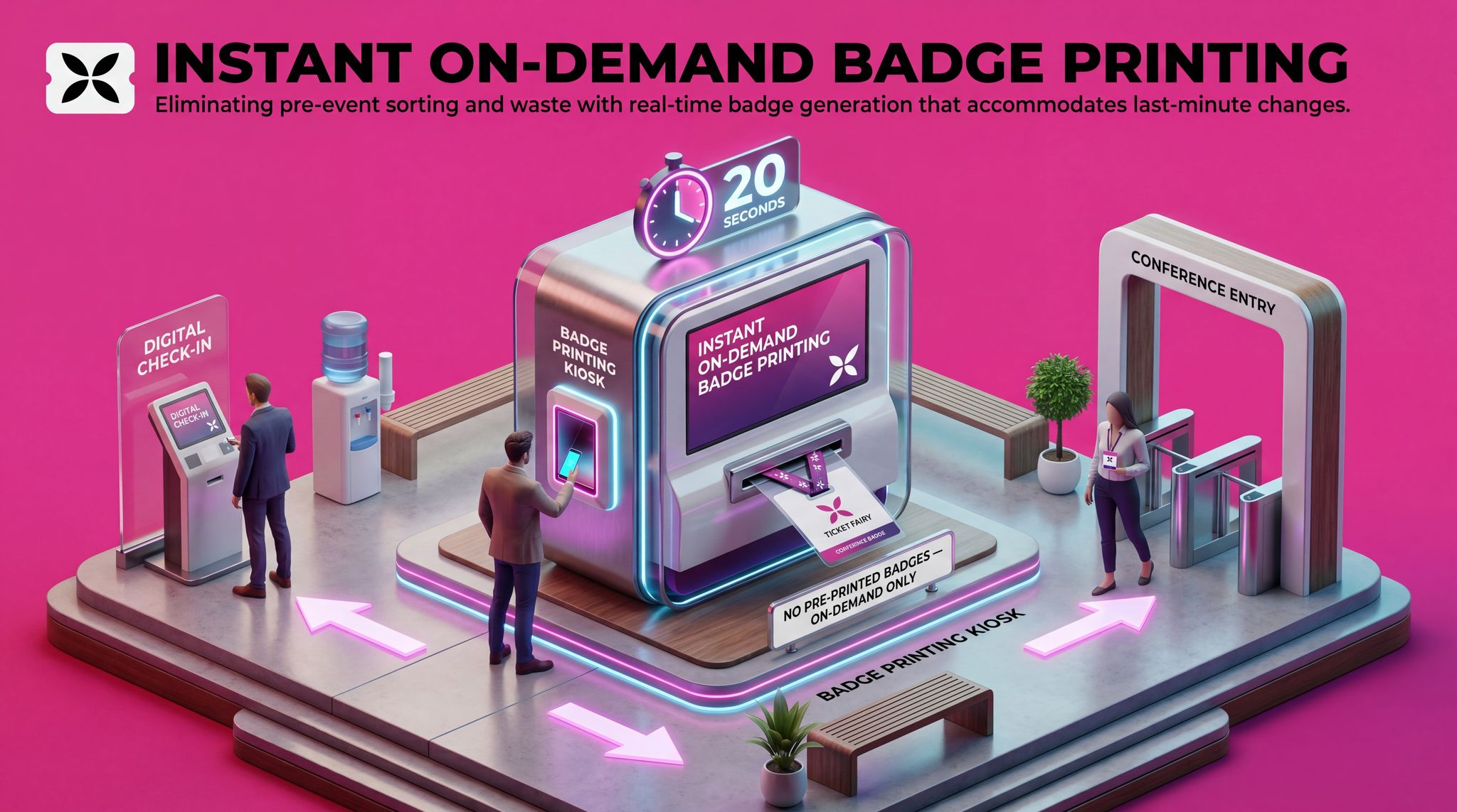 Instant On-Demand Badge Printing