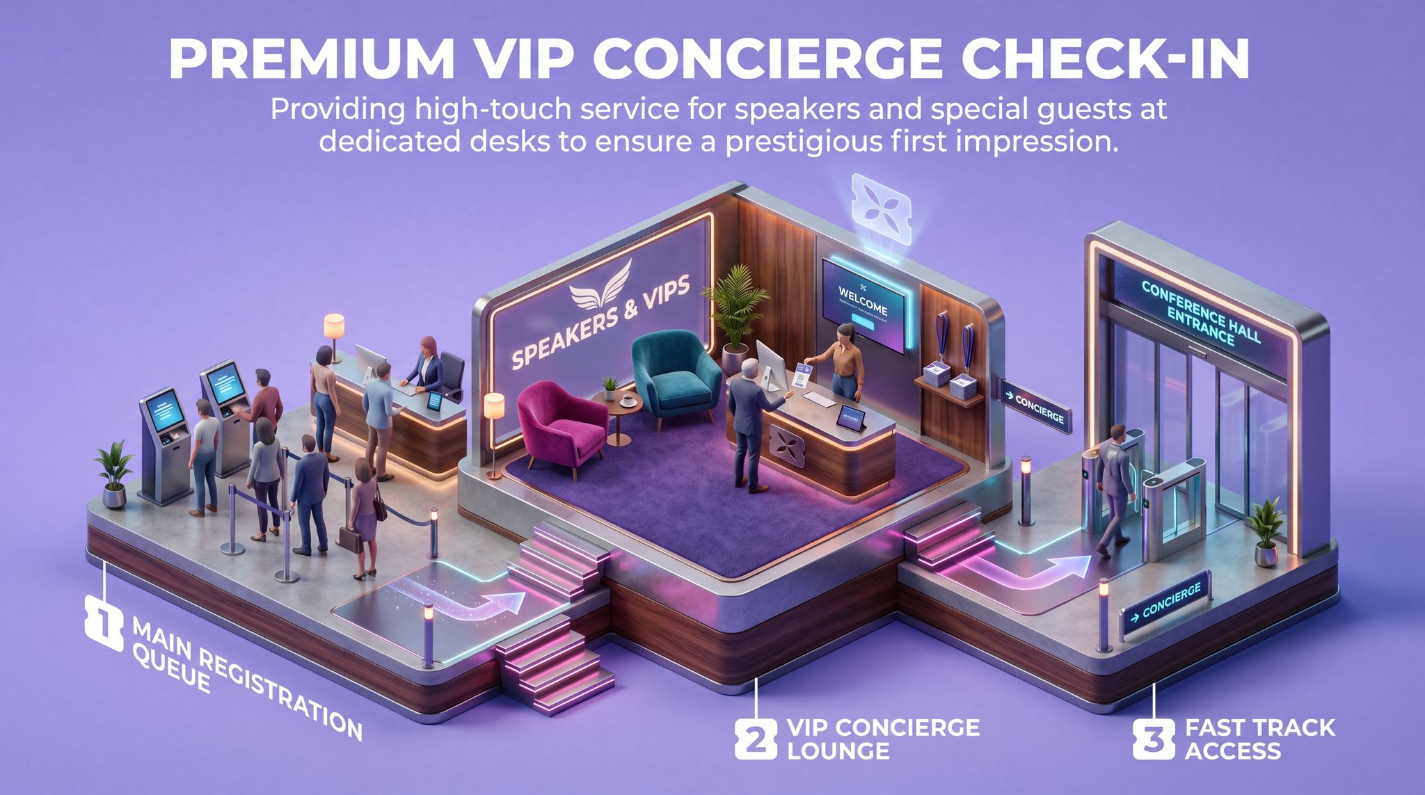 Premium VIP Concierge Check-In