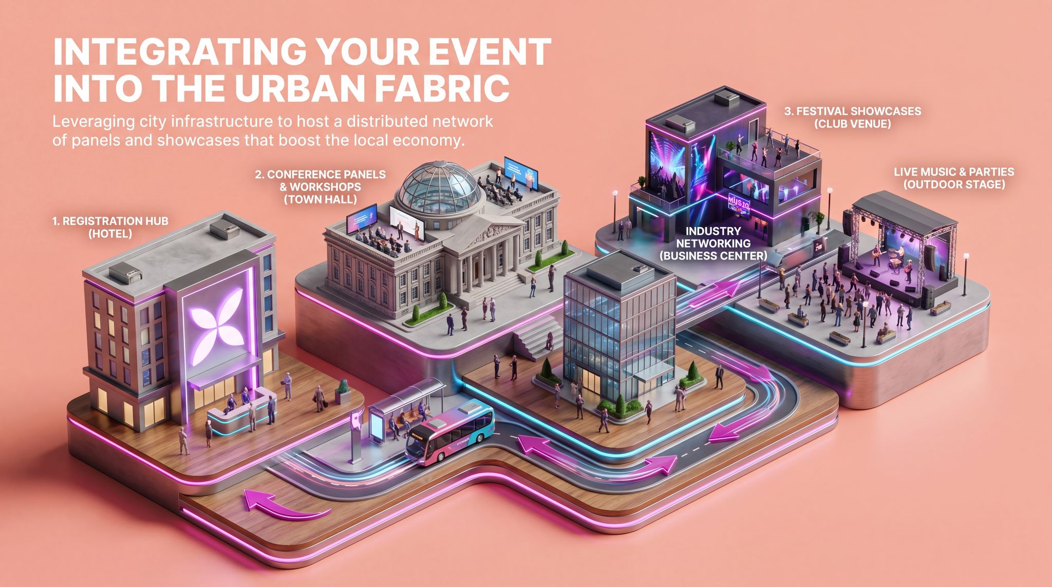 Integrating Your Event into the Urban Fabric