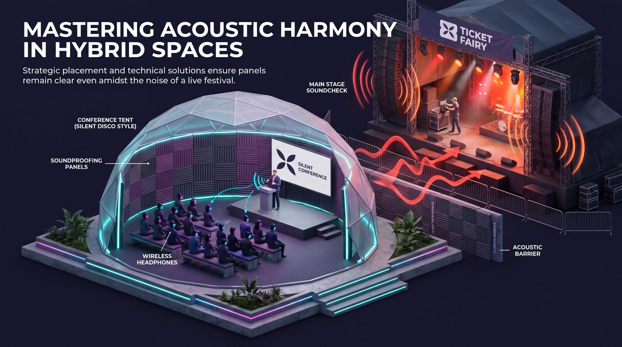 Mastering Acoustic Harmony in Hybrid Spaces