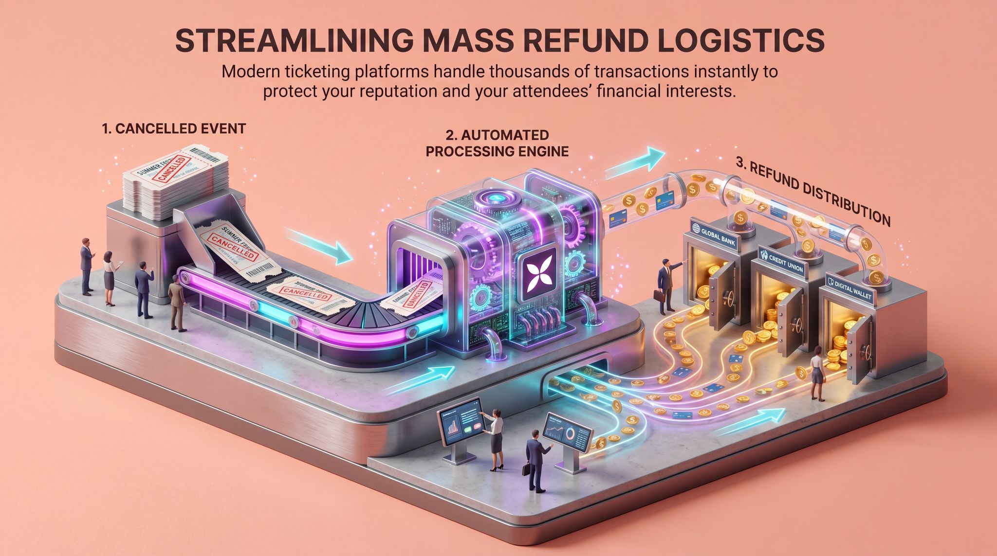 Streamlining Mass Refund Logistics