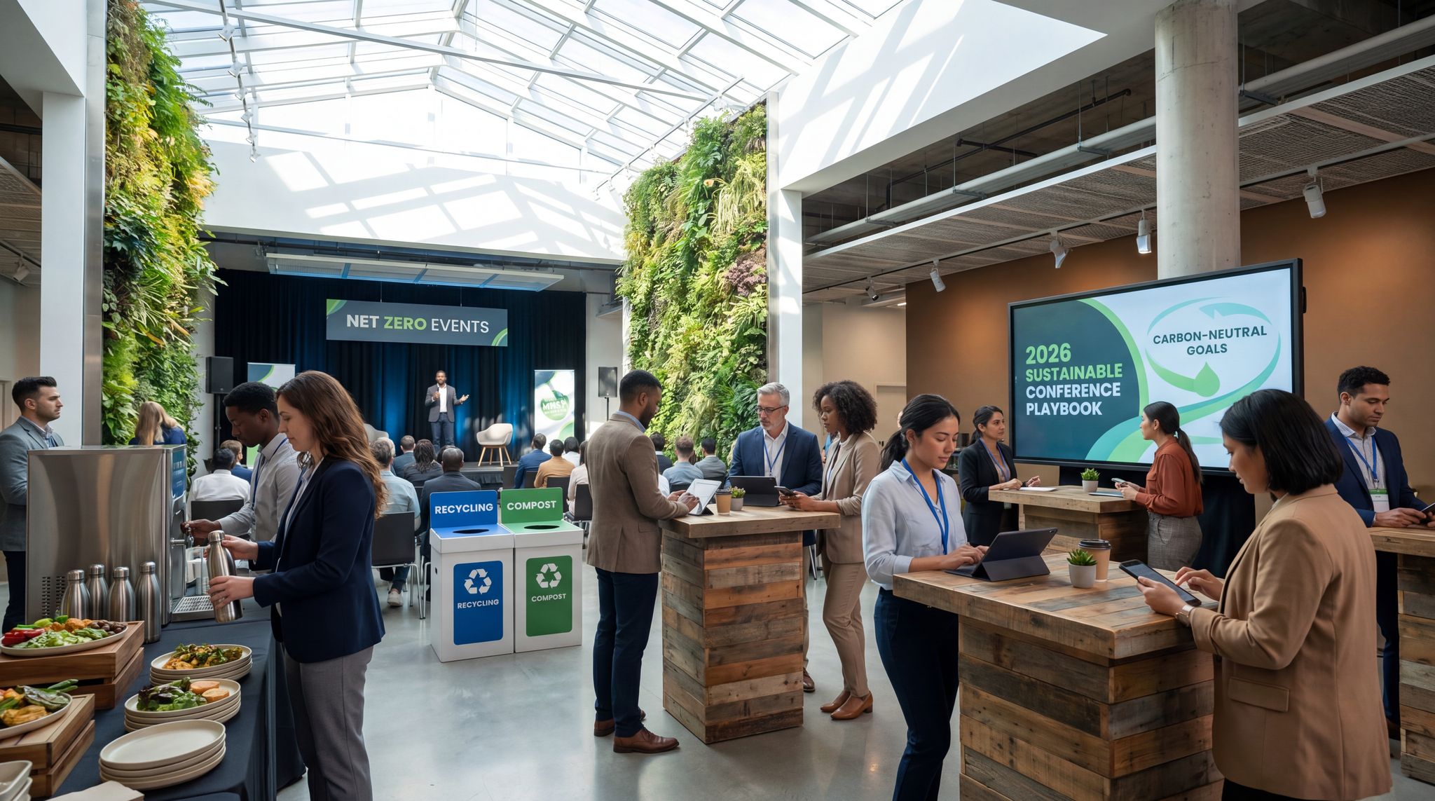 The 2026 Sustainable Conference Playbook: From Green Venues to Carbon-Neutral Events