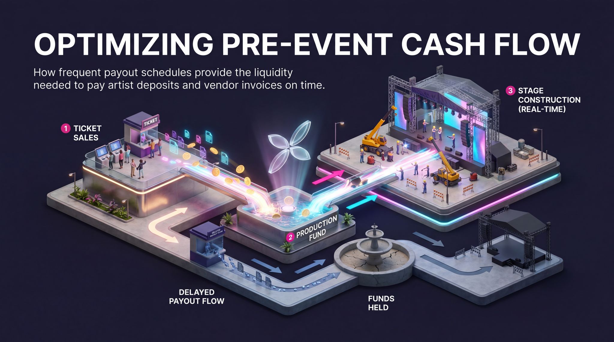 Optimizing Pre-Event Cash Flow