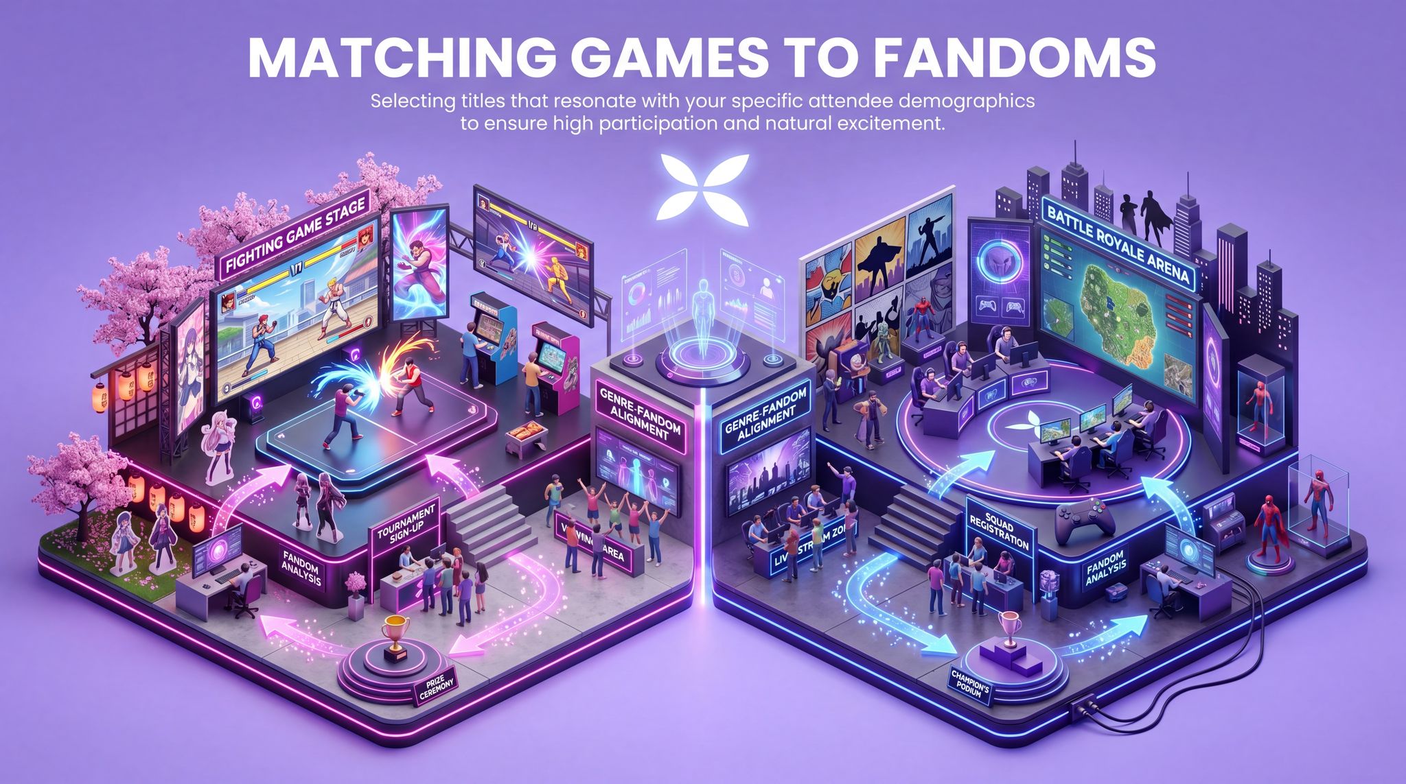 Matching Games to Fandoms