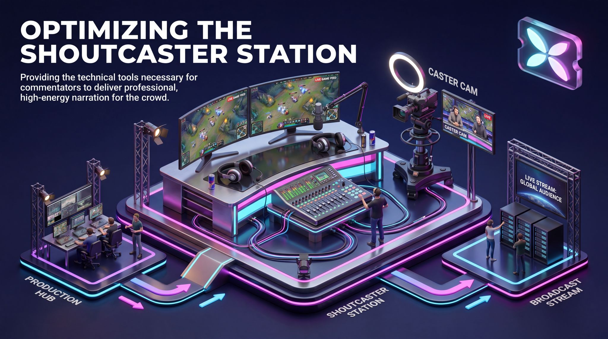 Optimizing the Shoutcaster Station