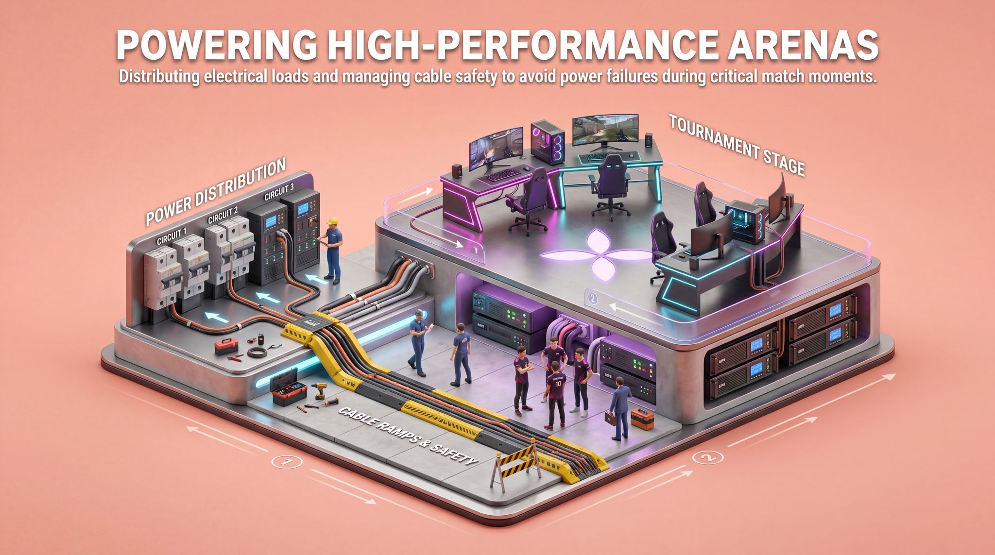 Powering High-Performance Arenas