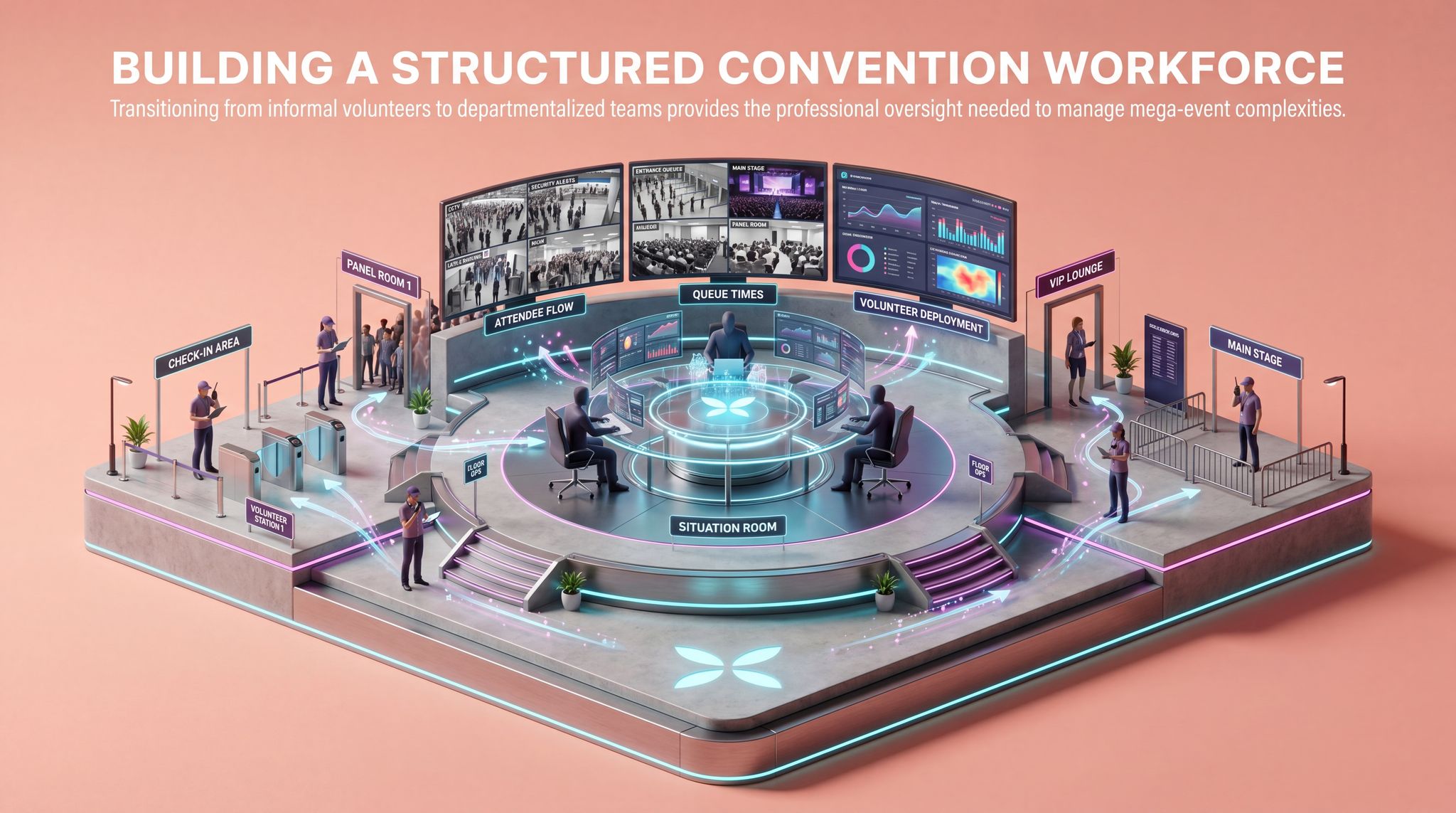 Building A Structured Convention Workforce