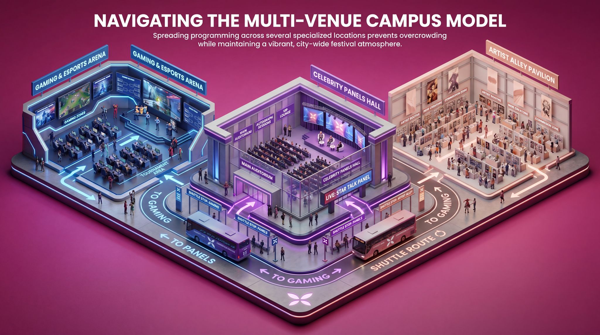 Navigating The Multi-Venue Campus Model