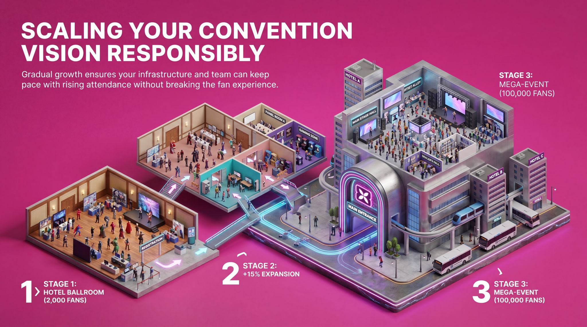 Scaling Your Convention Vision Responsibly