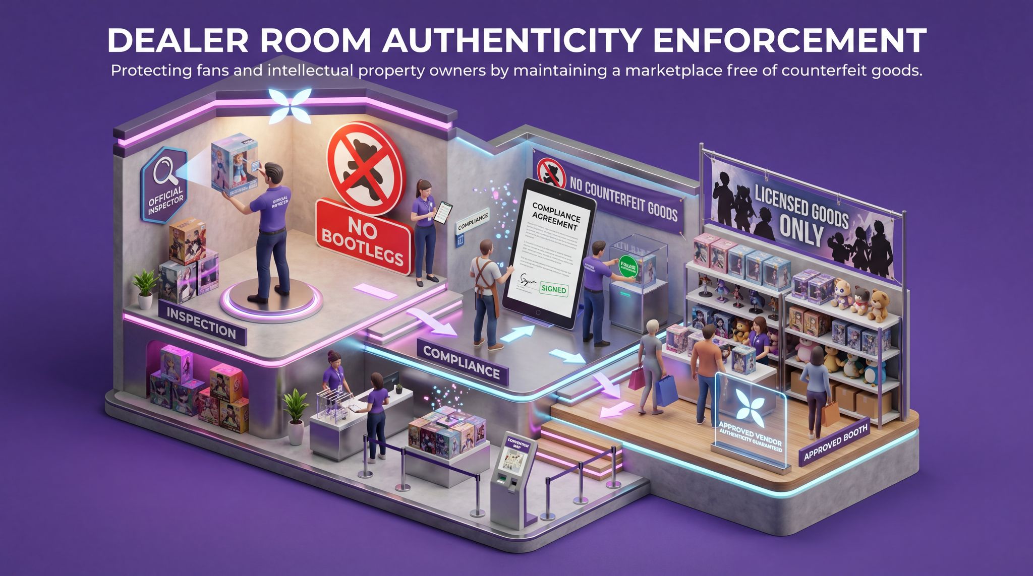 Dealer Room Authenticity Enforcement