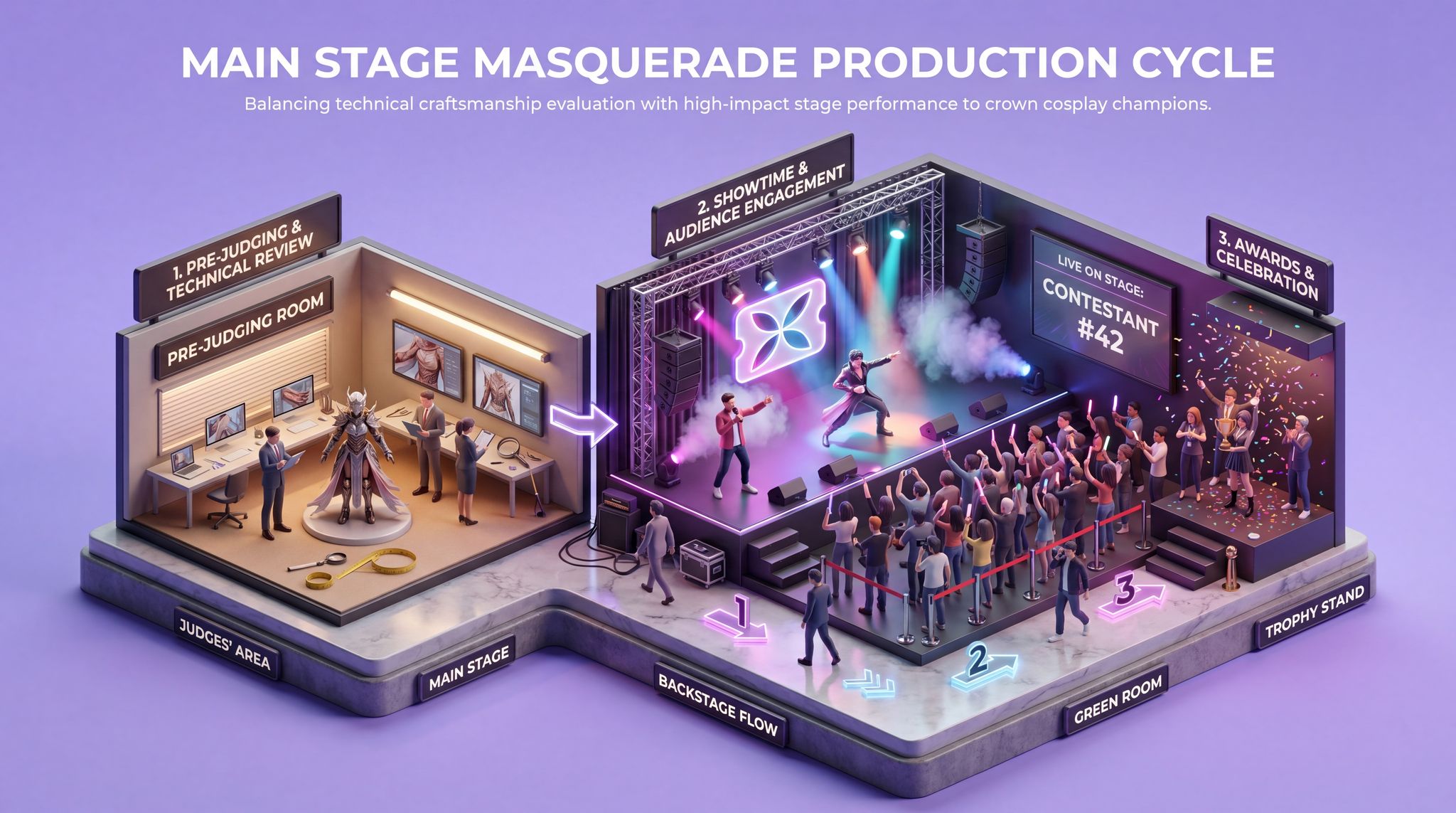 Main Stage Masquerade Production Cycle