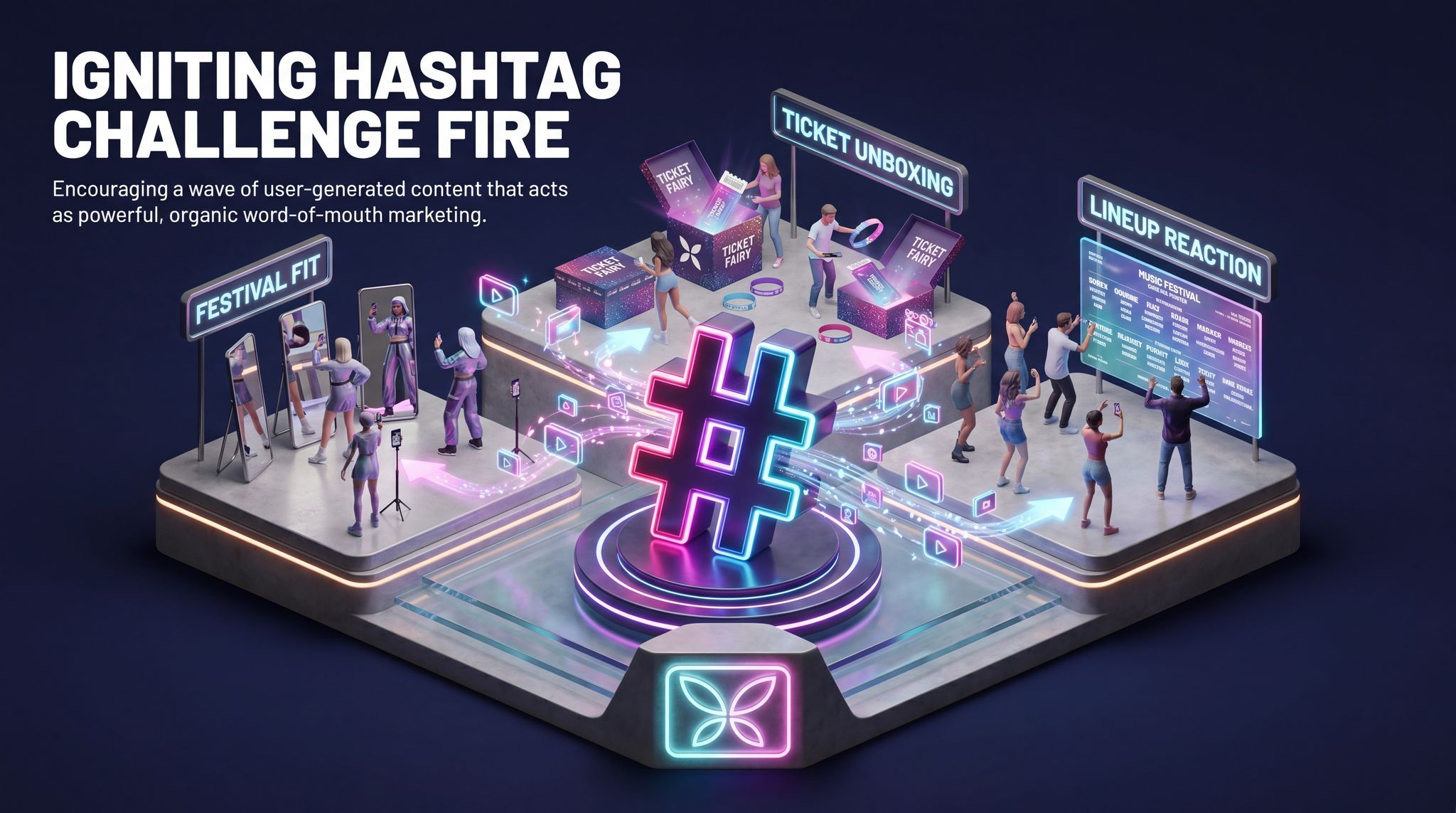Igniting Hashtag Challenge Fire
