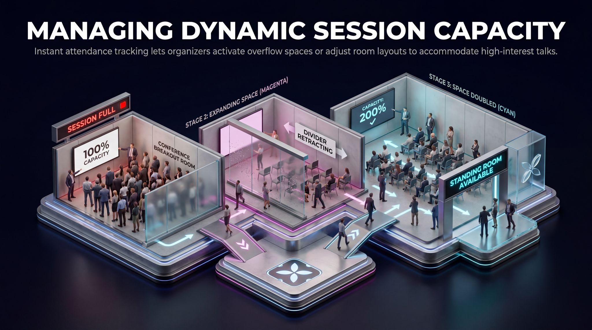 Managing Dynamic Session Capacity