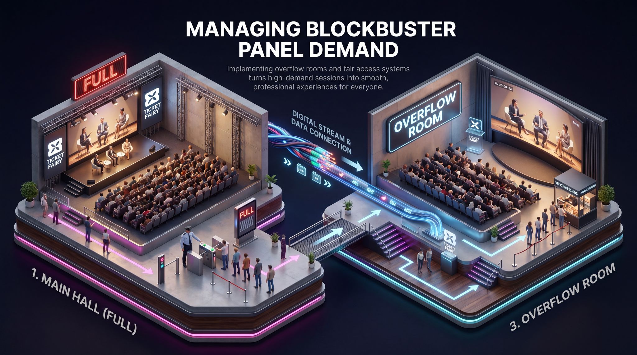 Managing Blockbuster Panel Demand