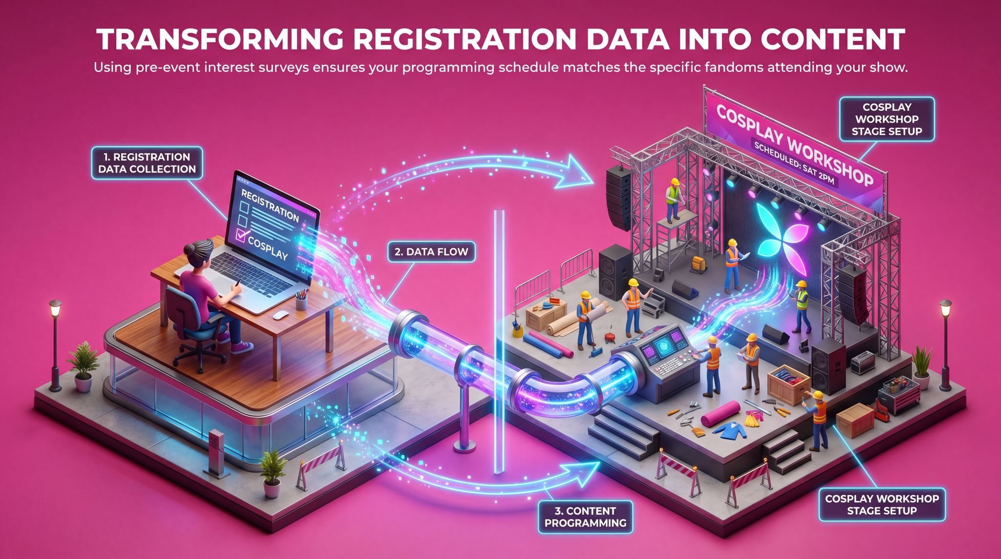 Transforming Registration Data Into Content
