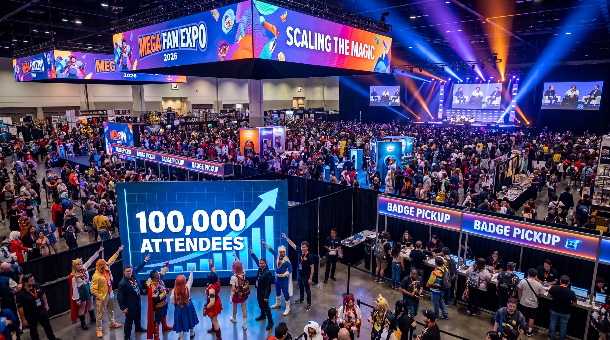 From 2,000 to 100,000: Scaling Fan Conventions While Keeping the Magic Alive in 2026