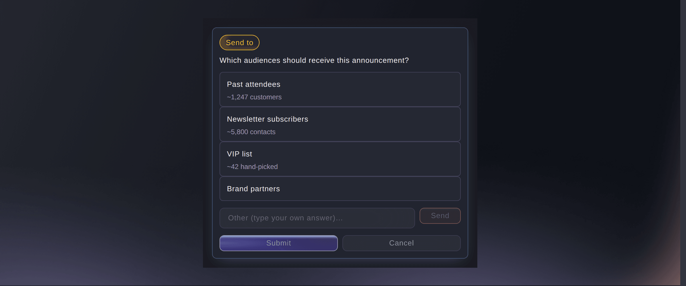 Fai runs your dashboard for you