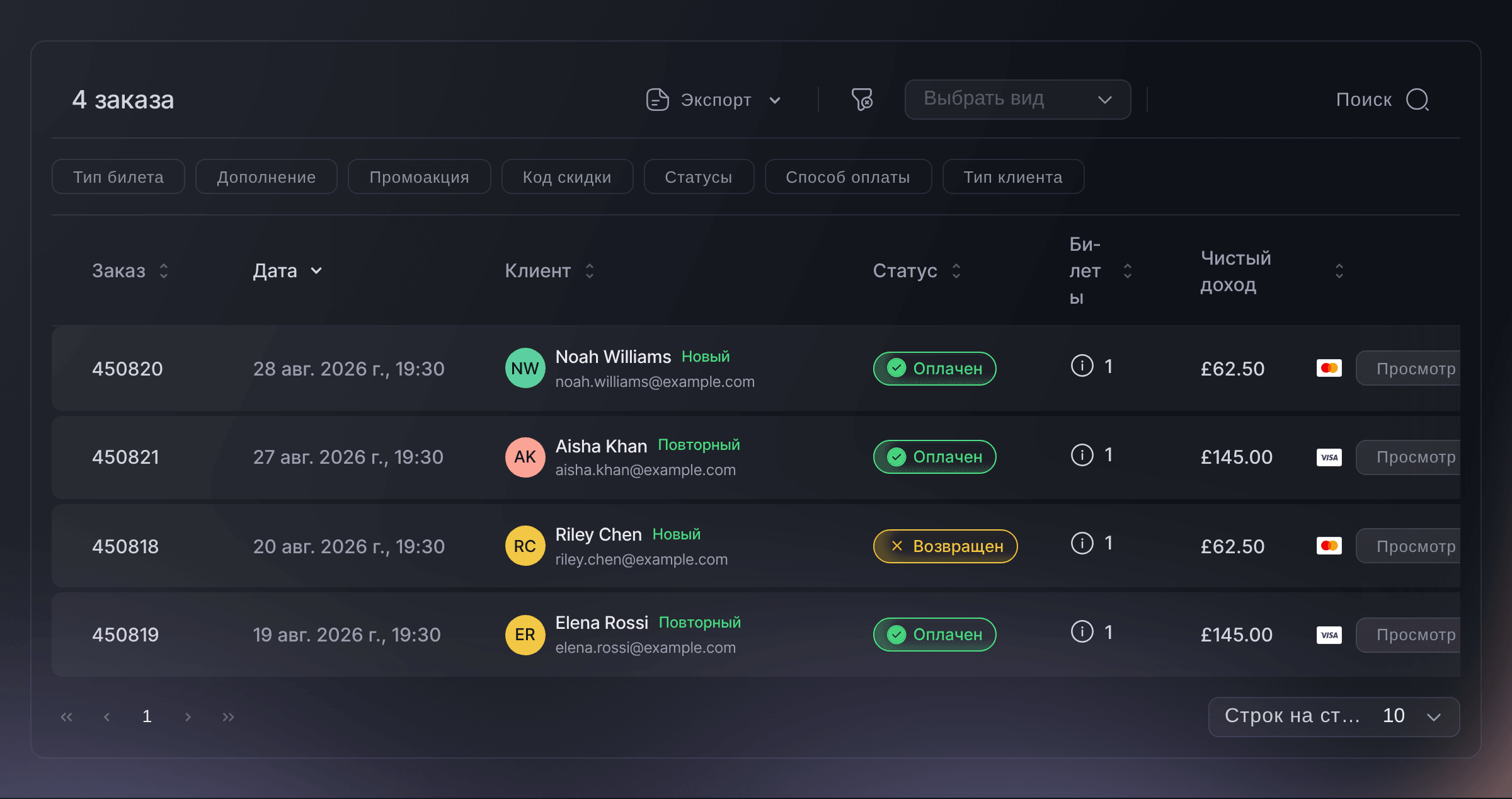 Платформа Ticket Fairy