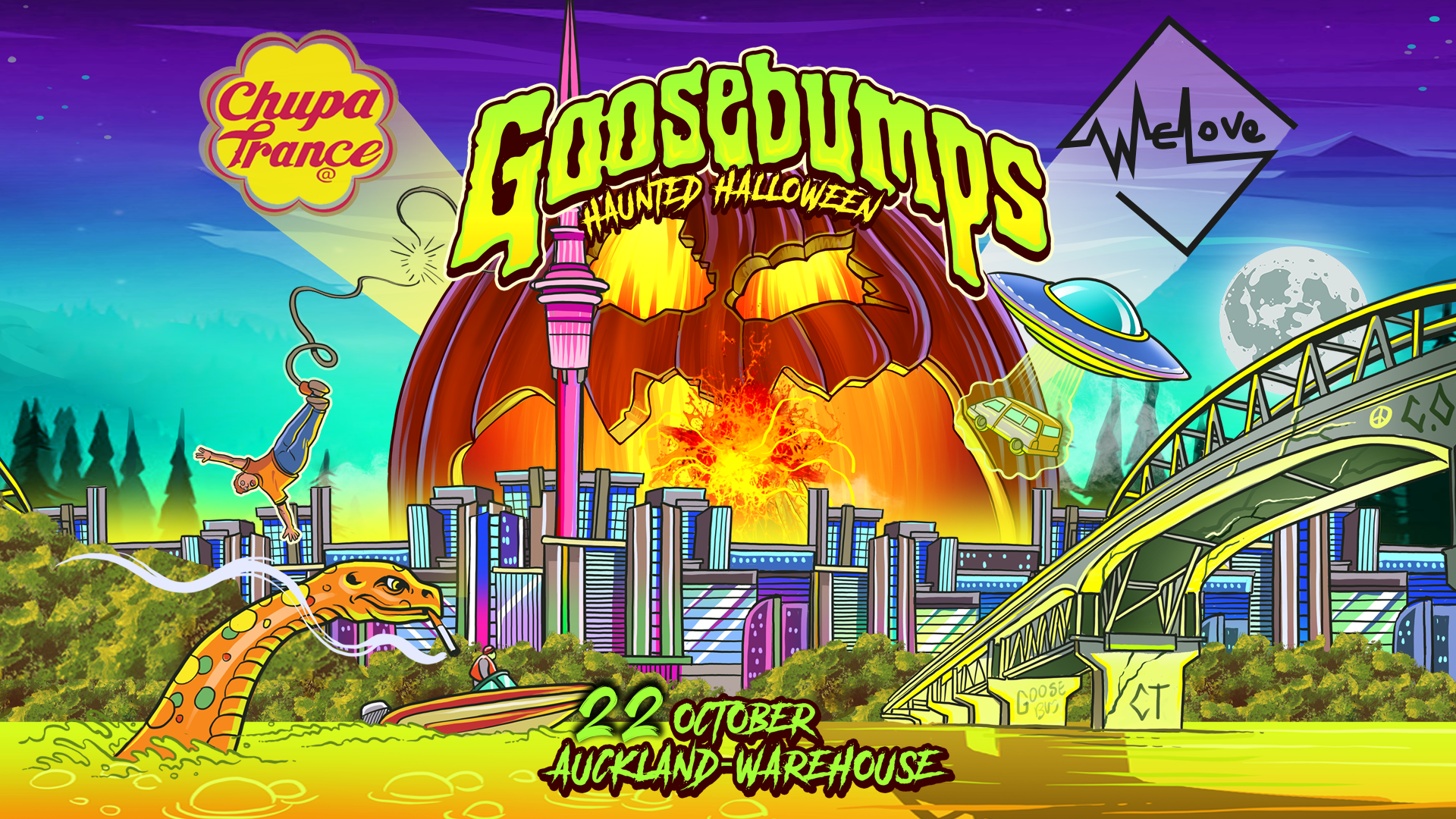 Chupatrance & Welove ft. Goosebumps Haunted Haloween