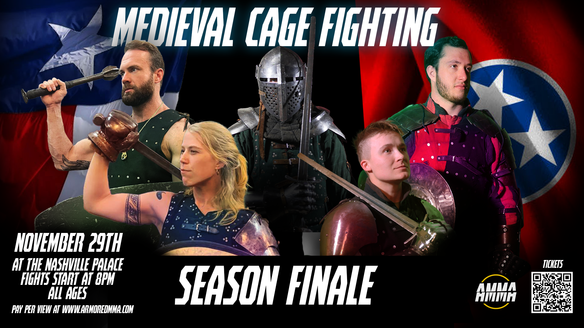 ARMORED MMA #10: Season Finale: NASHVILLE PALACE