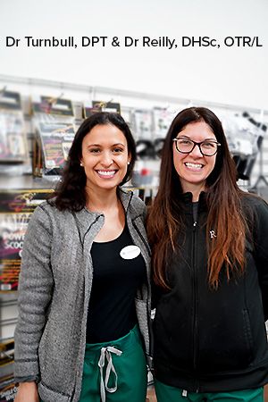 Doctor Turnbull, DPT and Doctor Reilly, DHSc, OTR/L 