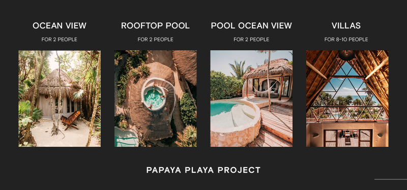Papaya Playa Project Tulum – beachfront hotel and beach club with music events, parties, and immersive cultural experiences